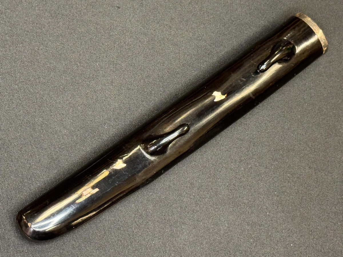 Antique Nihonto - Early Edo (400 years old,) thiccc Yoroi Doshi Armor Piercer Tanto in koshirae, Dated Keicho 9 (1604)