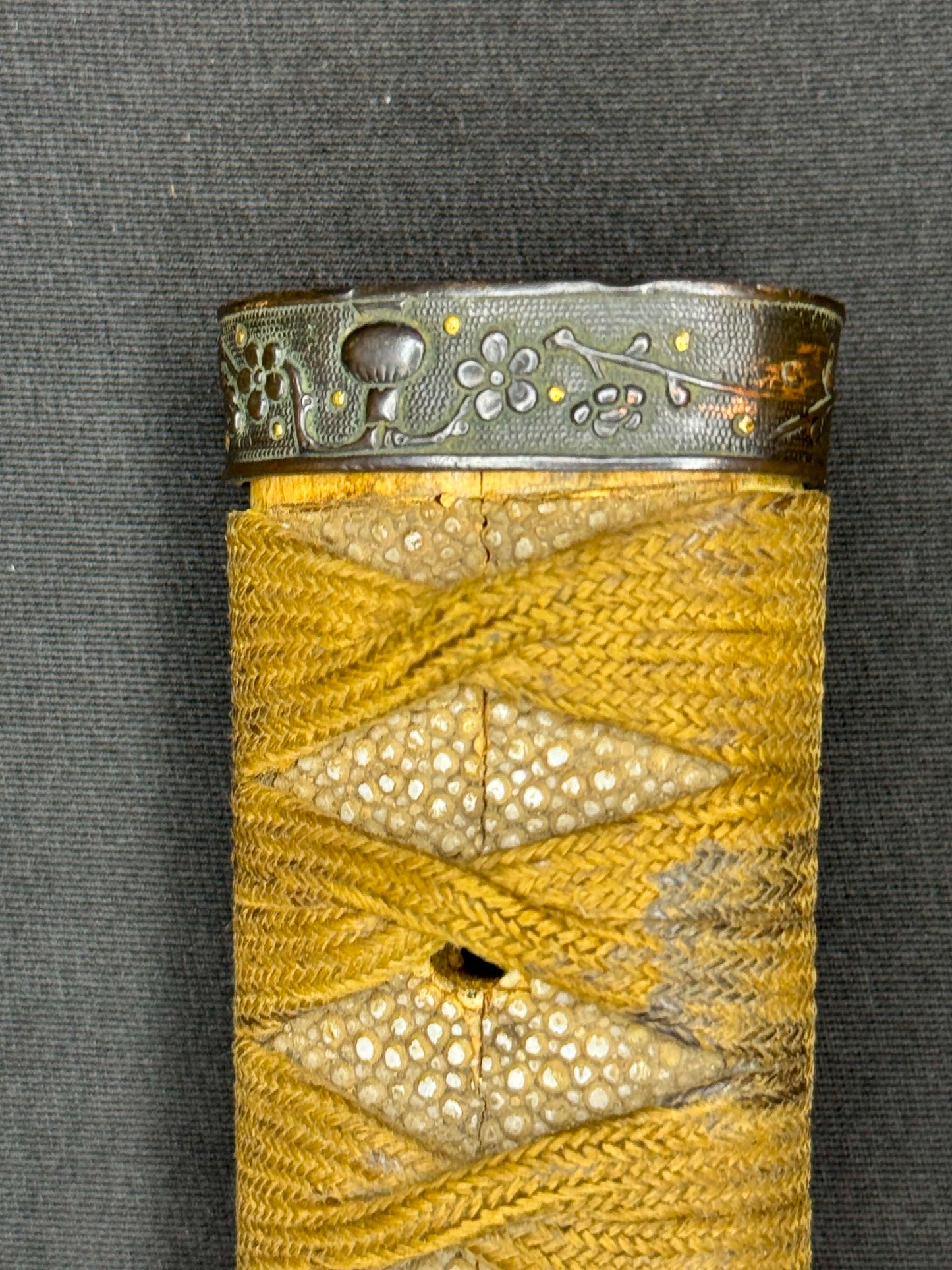 Antique Nihonto - Naginata Naoshi Wakizashi in Koshirae