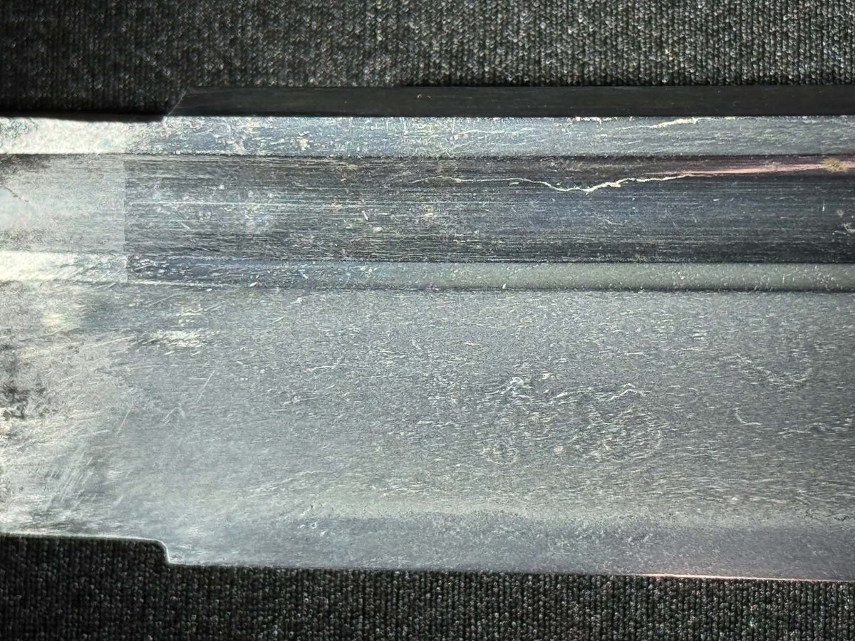 Antique Nihonto - Early Nanbokucho (about 700 years old) Wakizashi in Shirasaya, Tanobe Sayagaki attributed to Shikkake
