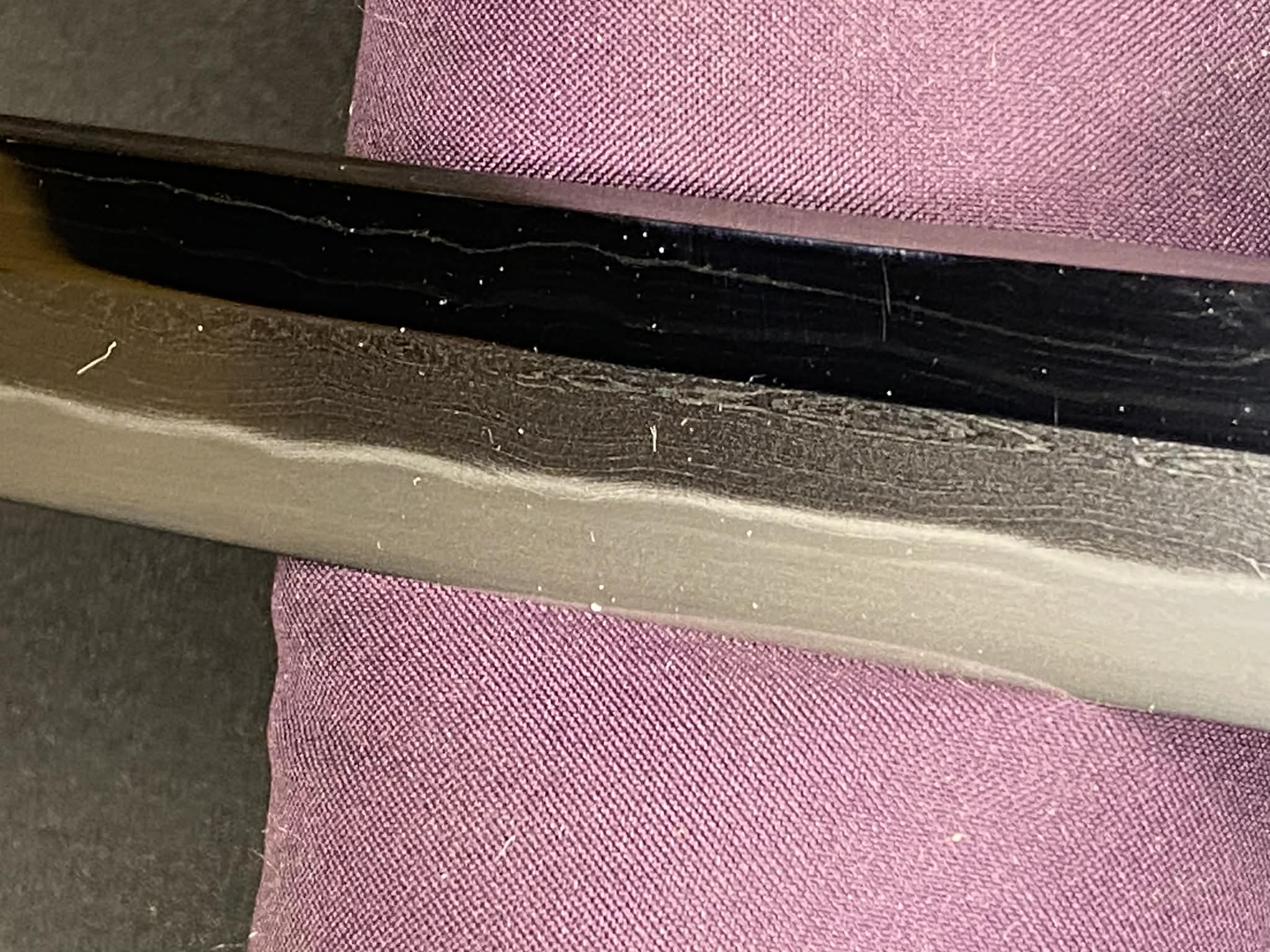 Masterwork Phoenix Armory Katana - Scarlet Vanguard Handachi Folded Steel