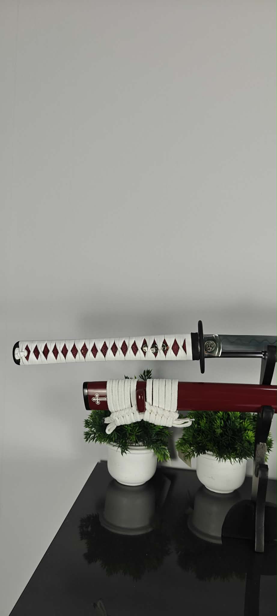 Thaitsuki Redemption Christian Katana, 1095 Clay tempered exclusive