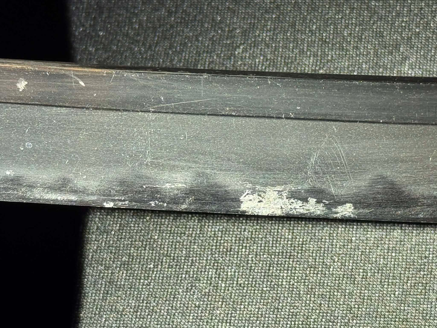 Antique Nihonto - Katana in Tachi Koshirae, signed Shinano no Kami Kunihiro Saku (unverified)