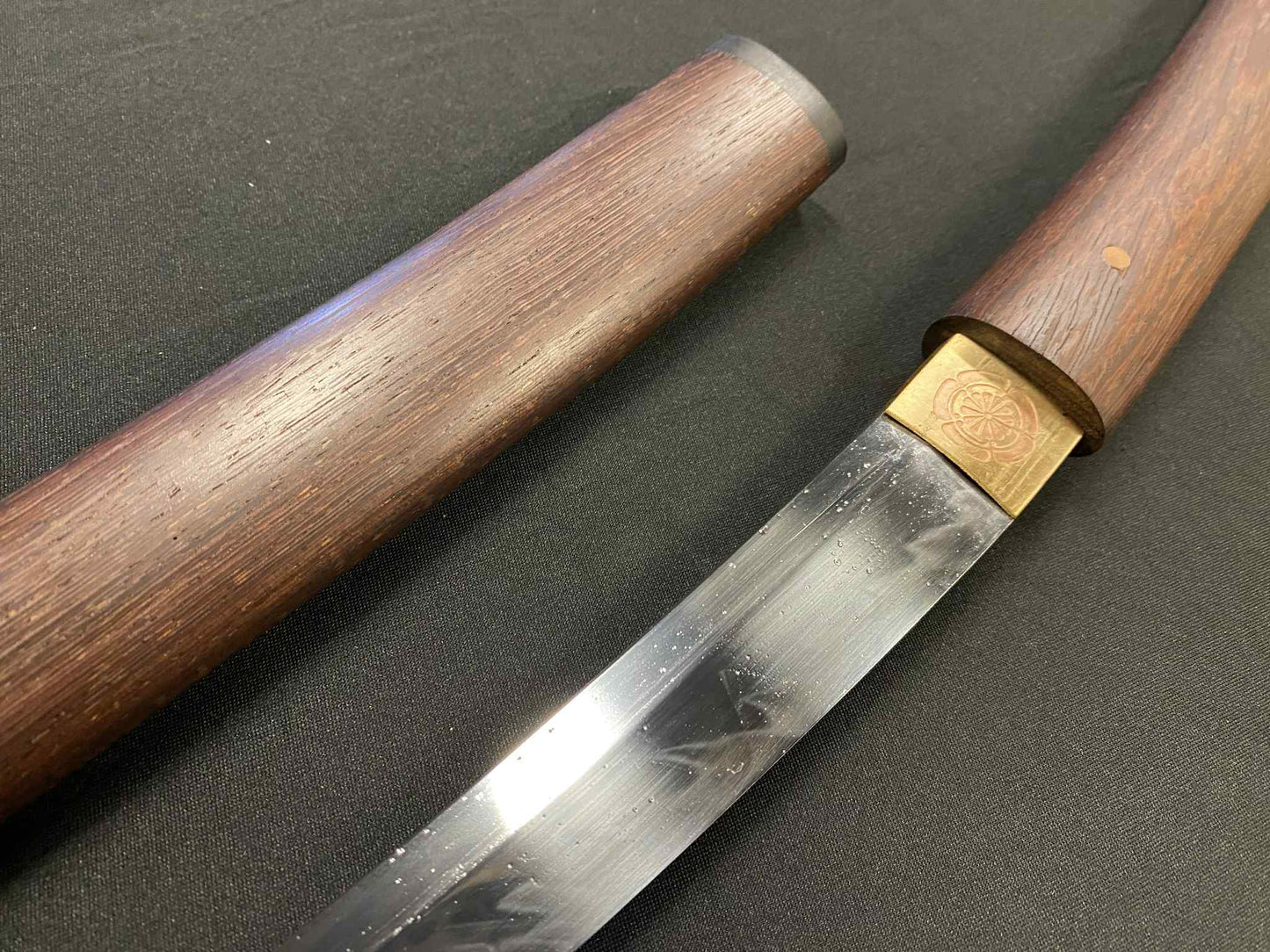 Phoenix Armory Tanto-leth Double Blade - For The Empire - T10 Clay tempered