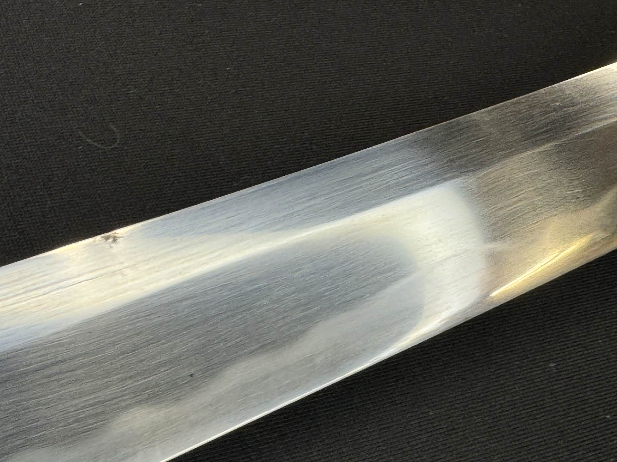 Nihonto - Showato Katana in Tachi Koshirae, Signed Seki Kanemune Saku