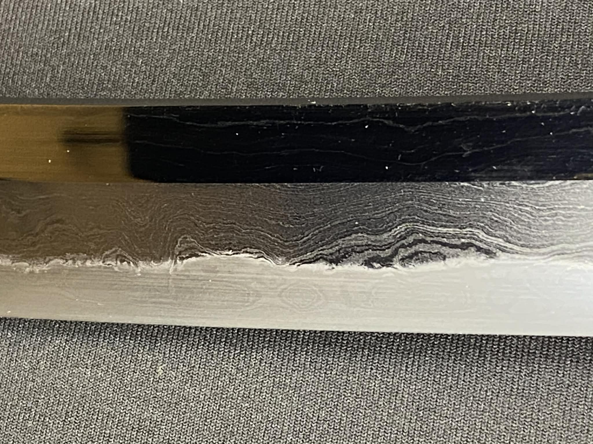 Masterwork Phoenix Armory Katana - Scarlet Vanguard Handachi Folded Steel