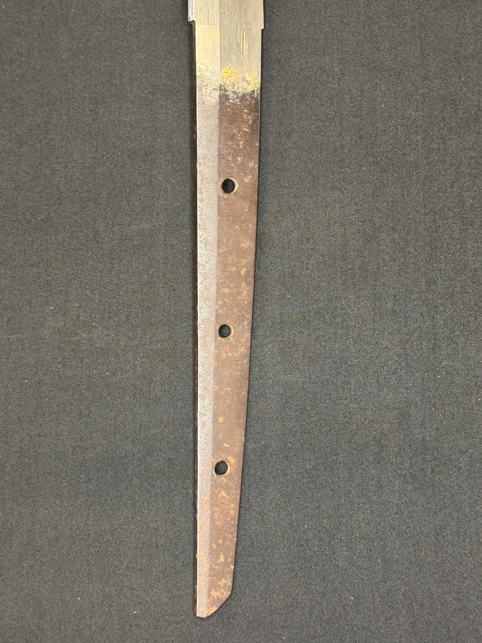 Antique Nihonto - Muromachi (5-600 years old) LONG Katana in Koshirae, NBTHK attributed to Kashu Yukimitsu