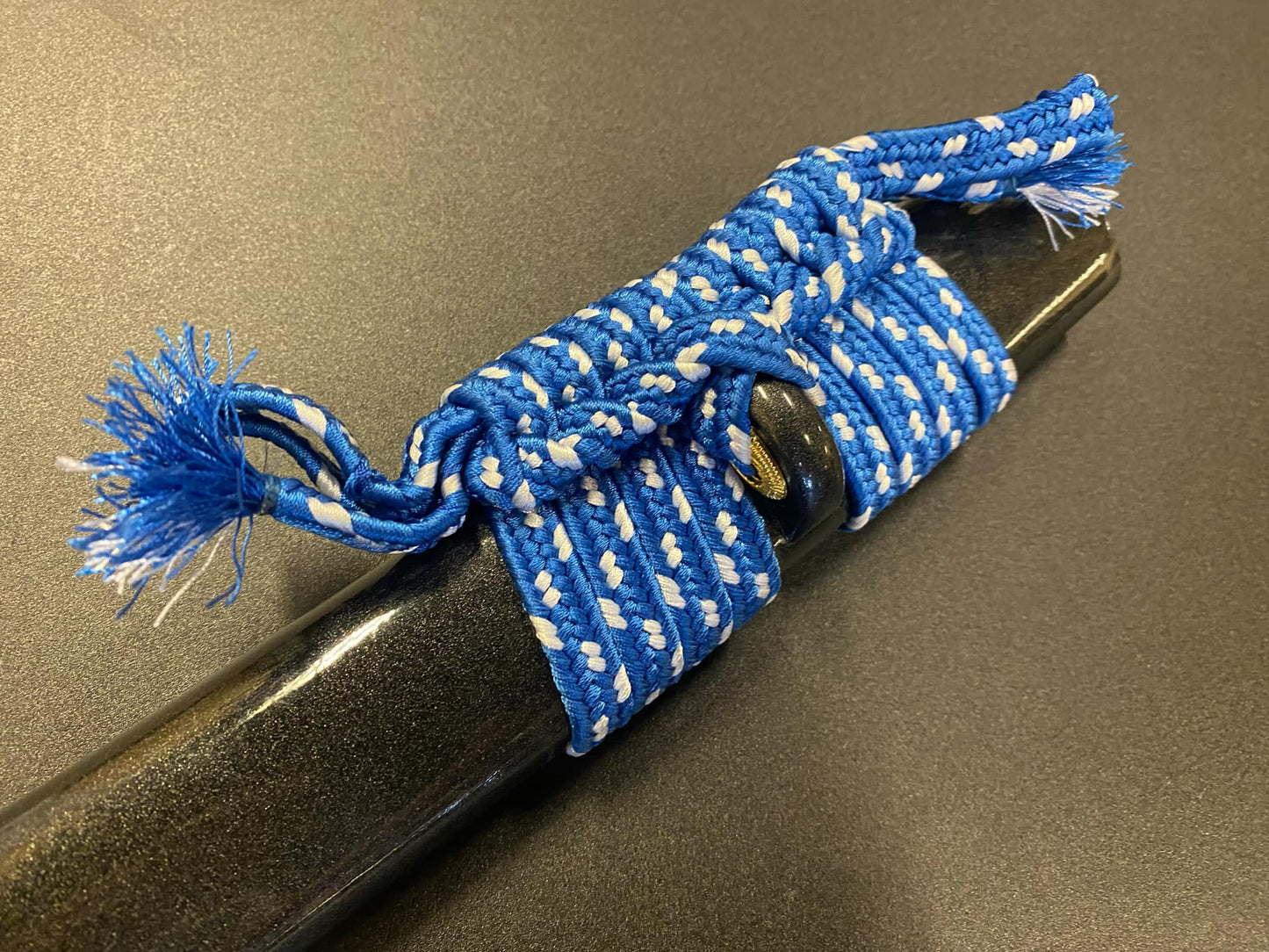 Bohihyu Katana- Blue Wave - Folded Steel, Clay-Tempered