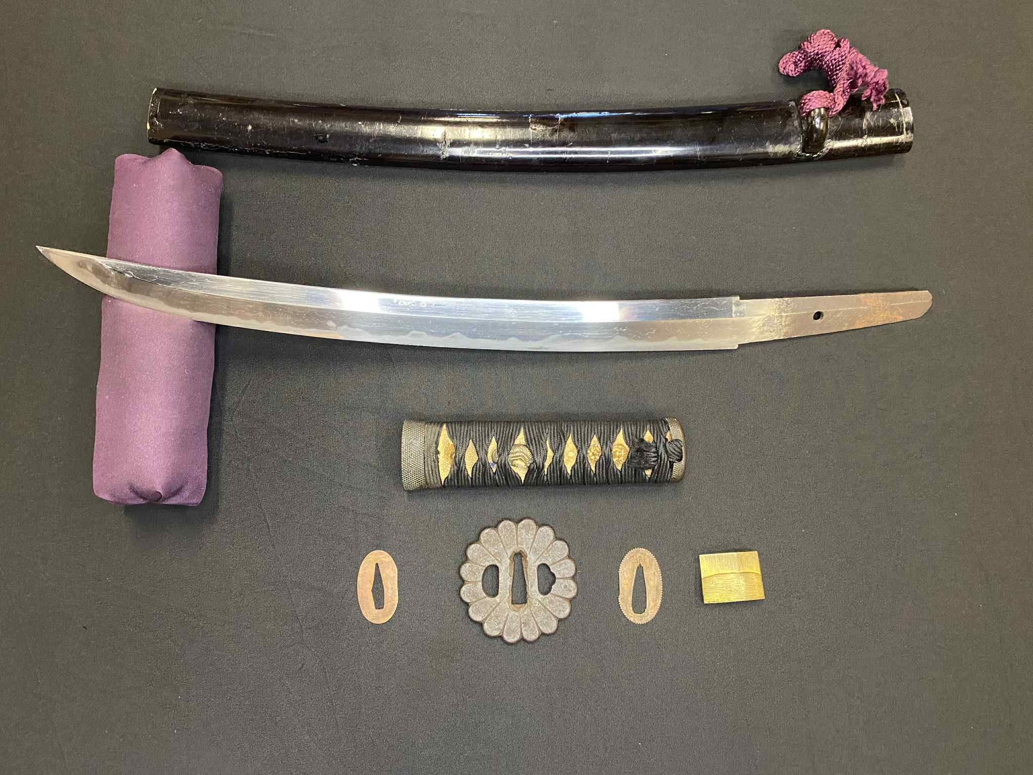 Antique Nihonto - Wakizashi in Koshirae- Late Muromachi Period (4-500 years old)