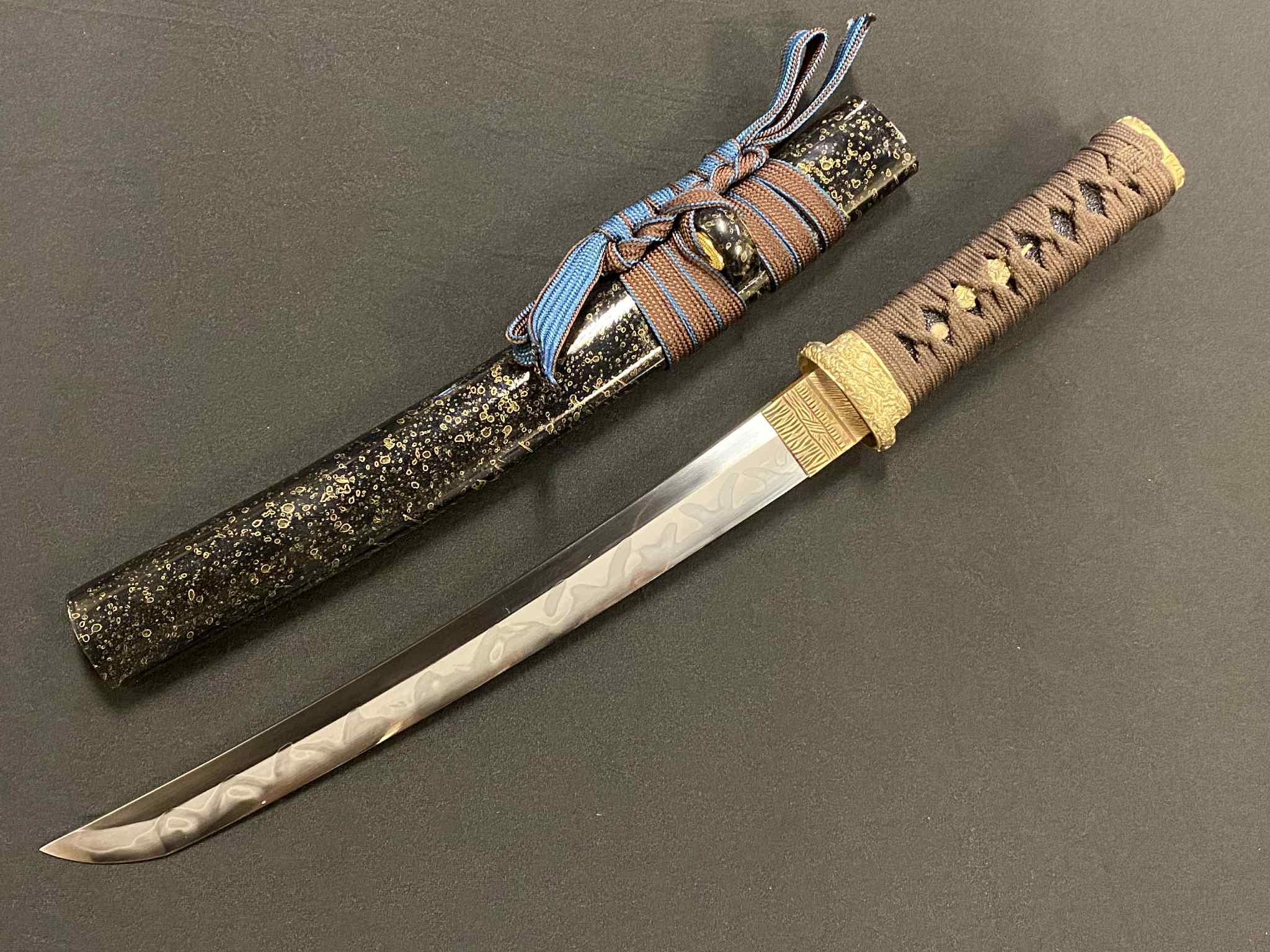 Phoenix Armory Hamidashi Tanto - Gold Splash - T10
