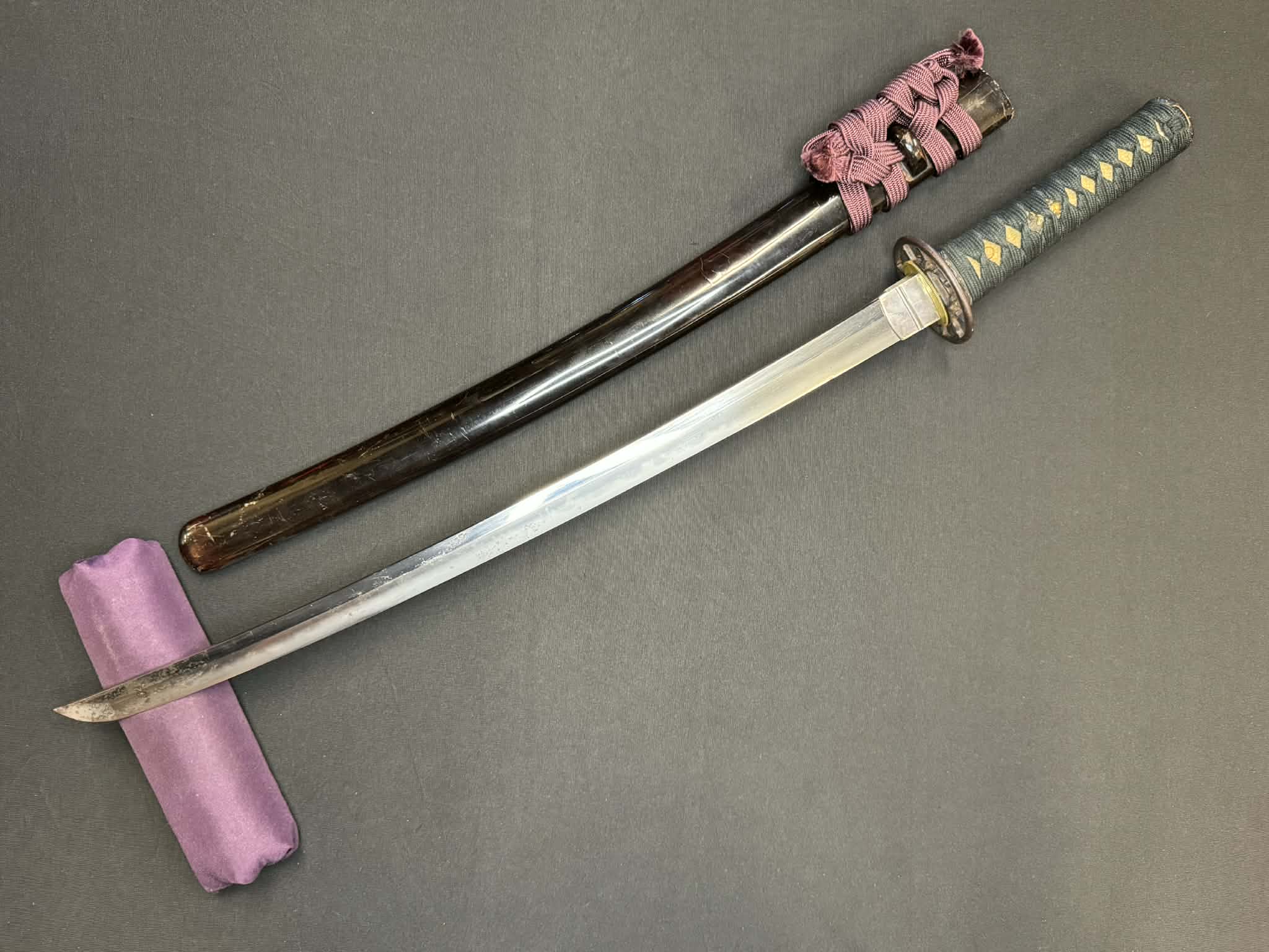 Antique Nihonto - Early Edo Period (3-400 years old) Wakizashi in Koshirae