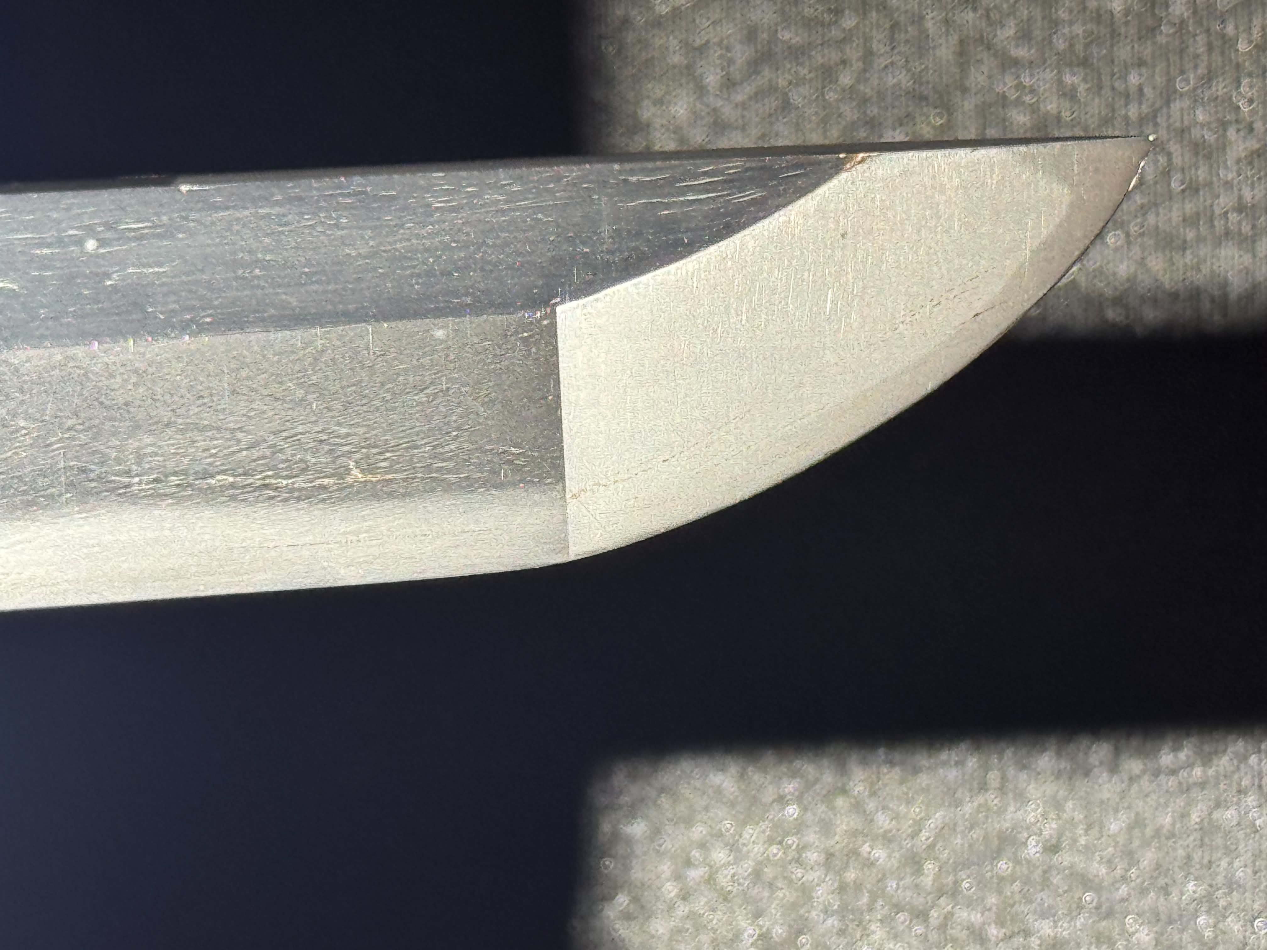CONSIGNMENT Antique Nihonto - Wakizashi in Shirasaya, signed Settsu Ju Fujiwara Sadatsugu (unverified)