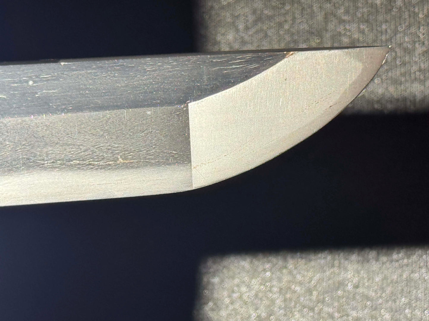CONSIGNMENT Antique Nihonto - Wakizashi in Shirasaya, signed Settsu Ju Fujiwara Sadatsugu (unverified)