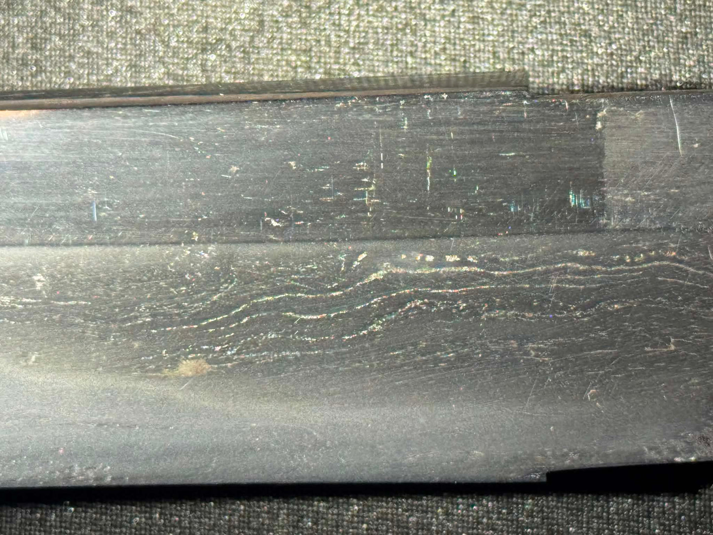 Antique Nihonto - Daishou Katana (NBTHK attributed to Fujiwara Takada) and Wakizashi (NBTHK attributed to Echizen Seki) in Handachi Koshirae