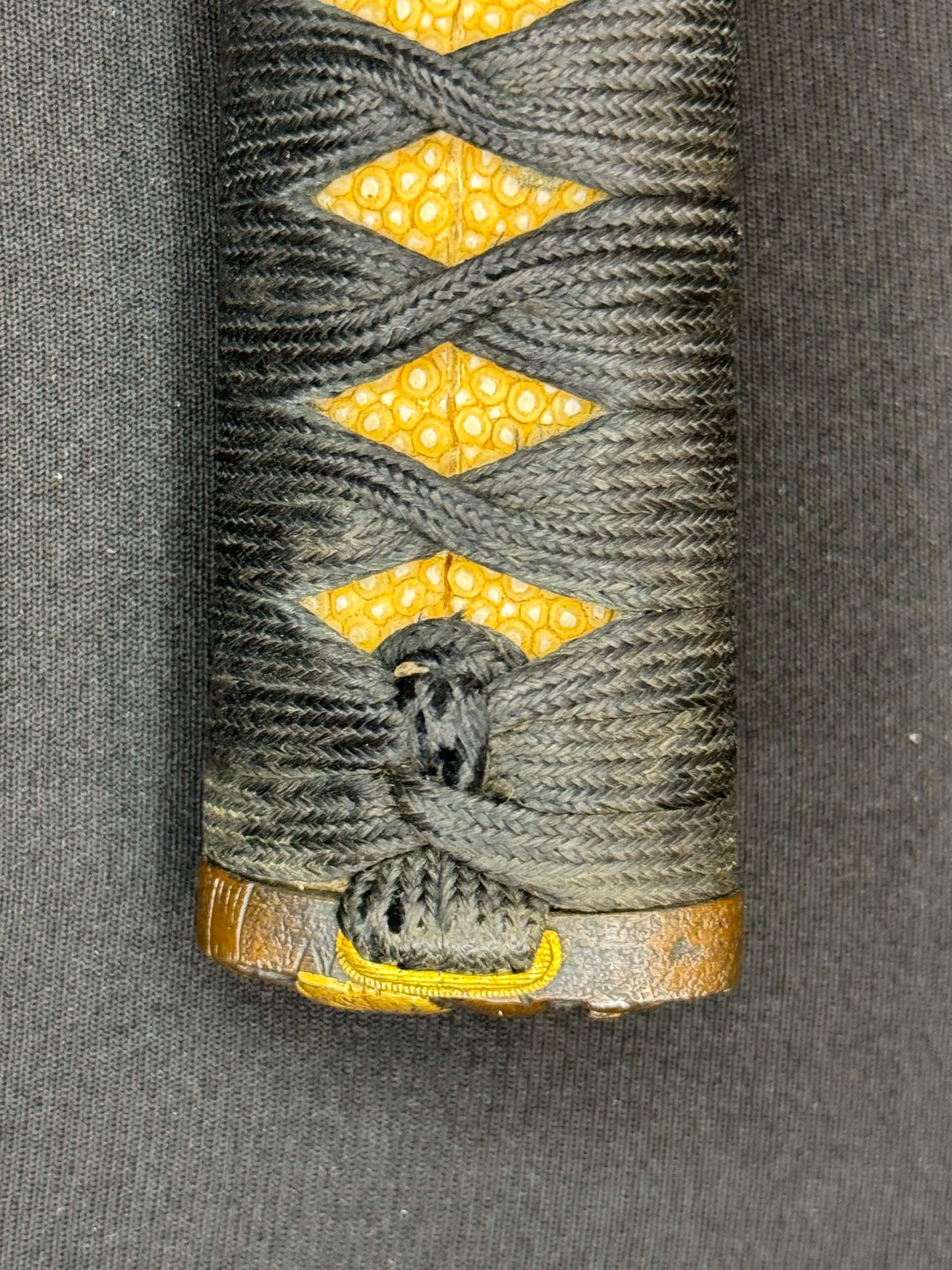 Antique Nihonto - LONG Late Edo Katana with Koshirae, NBTHK attributed to Banryusai Michitoshi