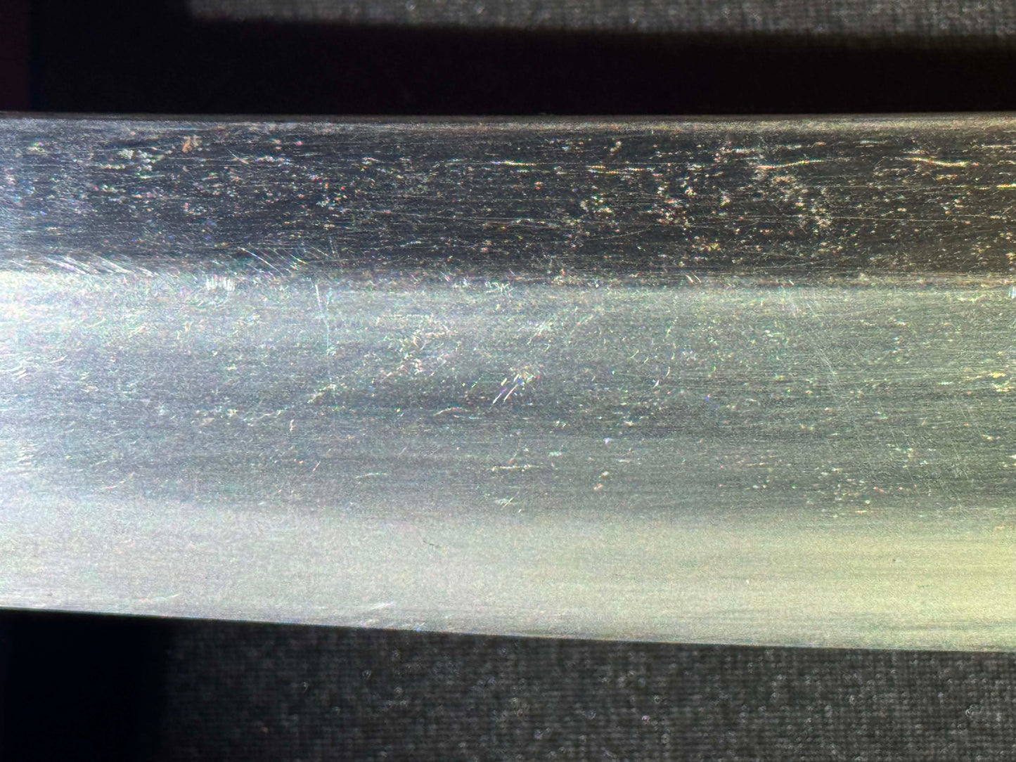 Antique Nihonto - WIDE Naginata Naoshi Wakizashi in Koshirae, signed Chikushu Ju Sa (unverified)