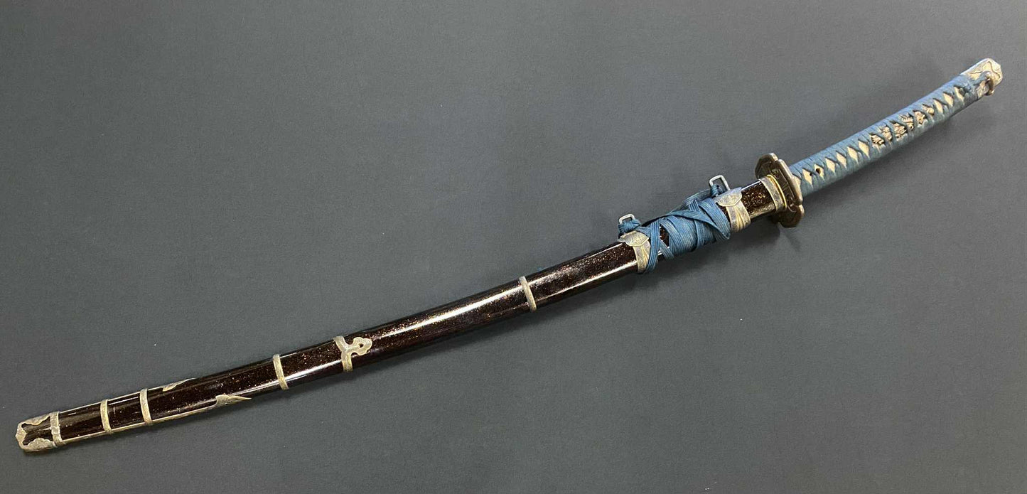 Antique Nihonto - Okissaki Katana in tachi koshirae - Edo (150-400 years old)