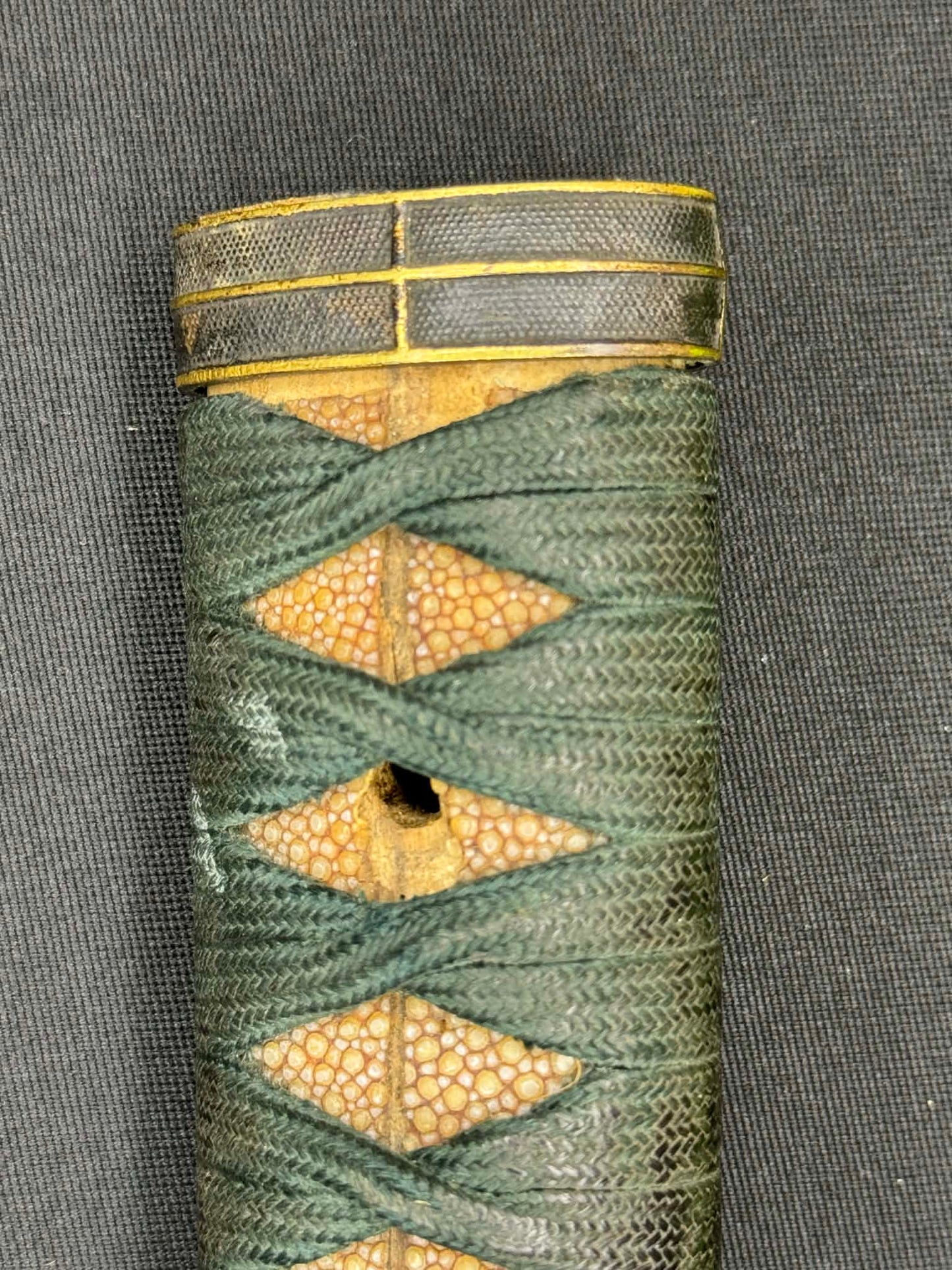 Antique Nihonto - Katana in Koshirae, signed Bishu Osafune Sukesada, Dated Eiroku October 8 (1567) (not verified)