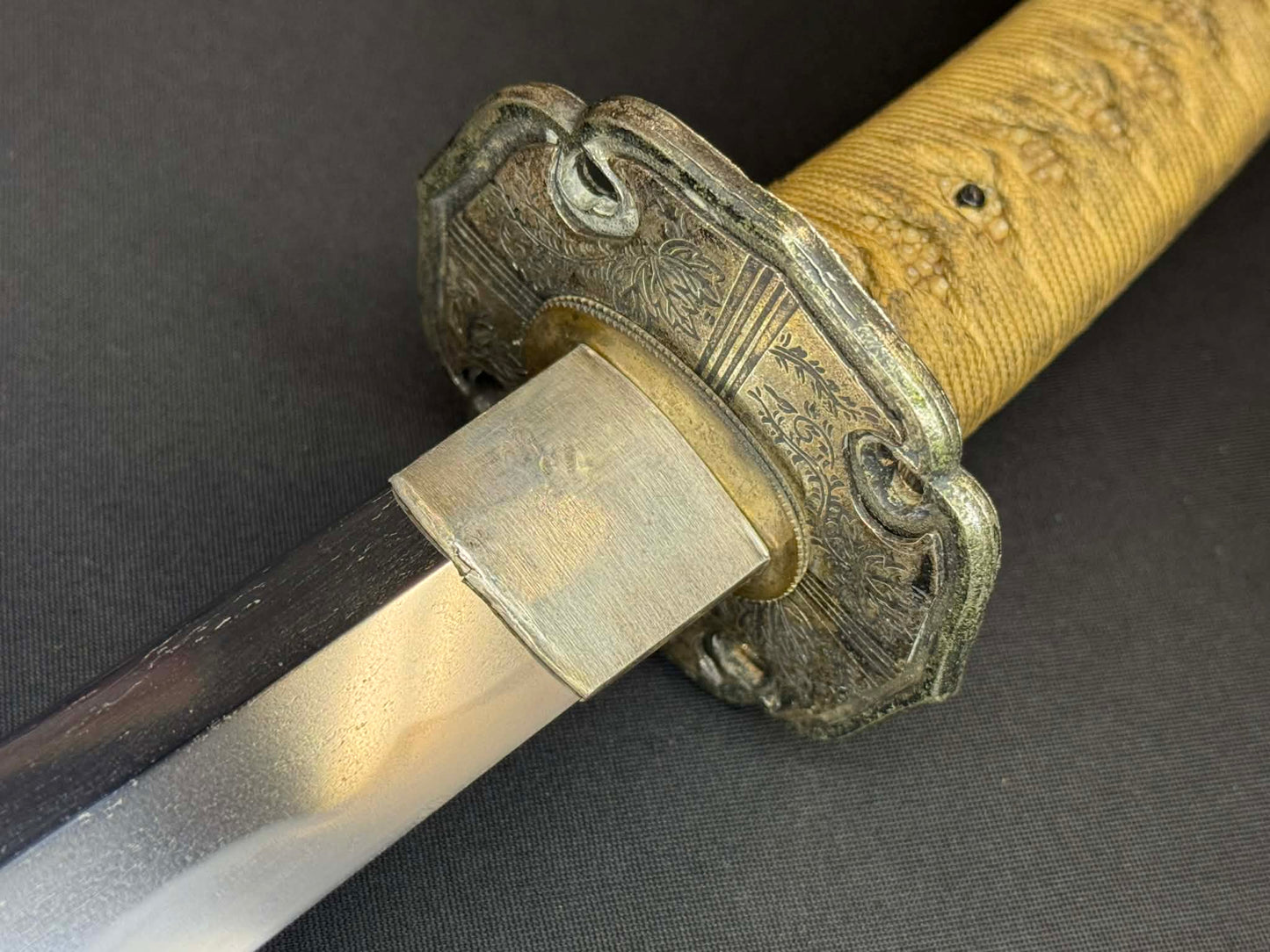 Antique Nihonto - Katana with Tachi Koshirae, NBTHK attributed to Echizen Seki