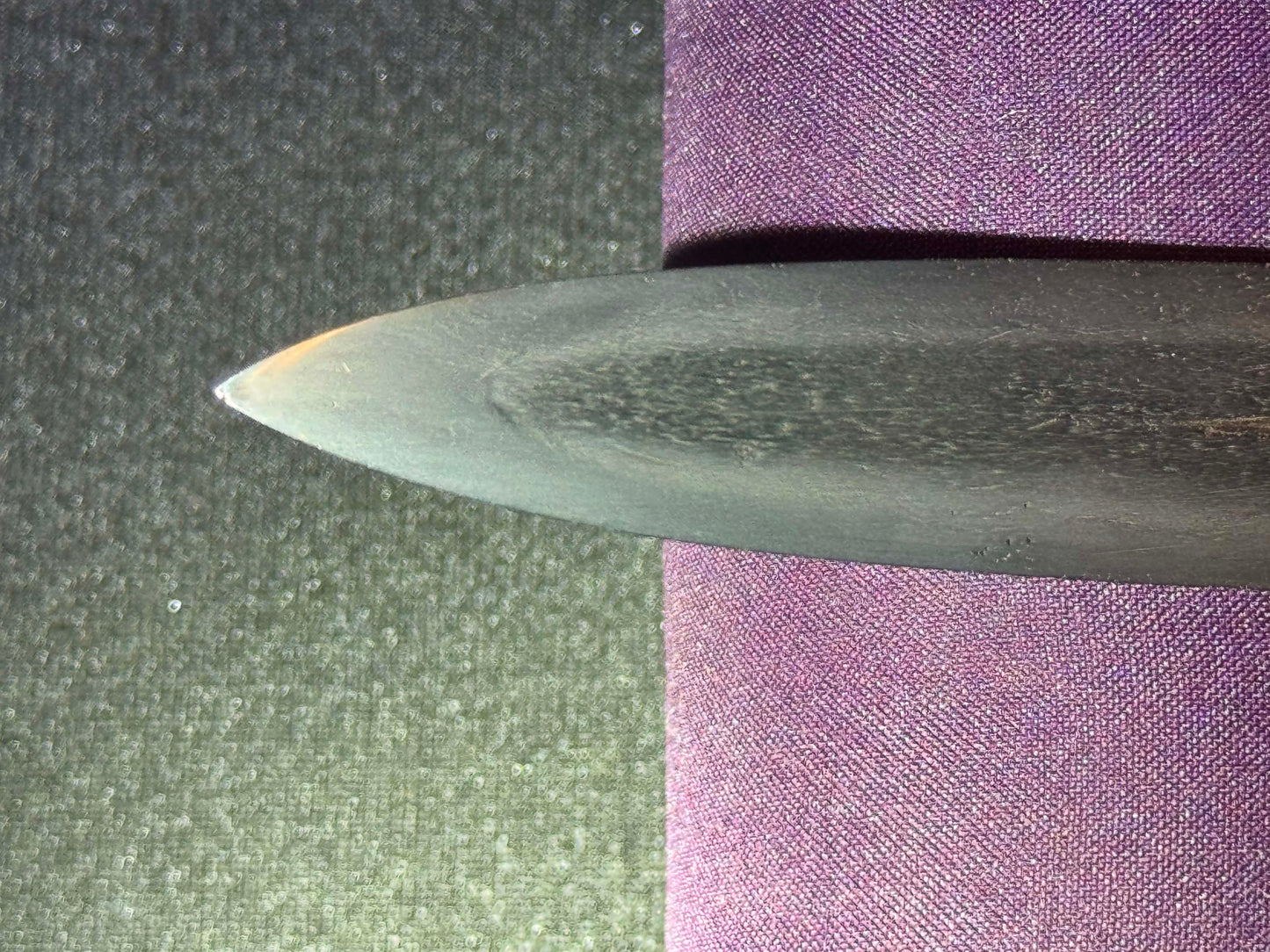 CONSIGNMENT Antique Nihonto - Yari in Shirasaya, signed Shimosaka