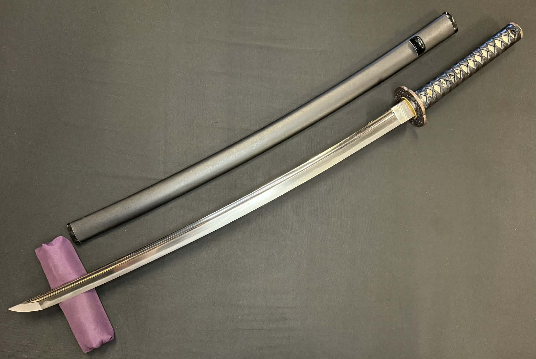 Antique Nihonto - Late Muromachi (500 years old) Katana in Iaido-Ready Koshirae, NBTHK Attributed to Taira Takada
