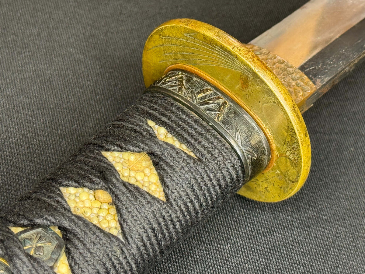 Antique Nihonto - Katateuchi Katana in Koshirae