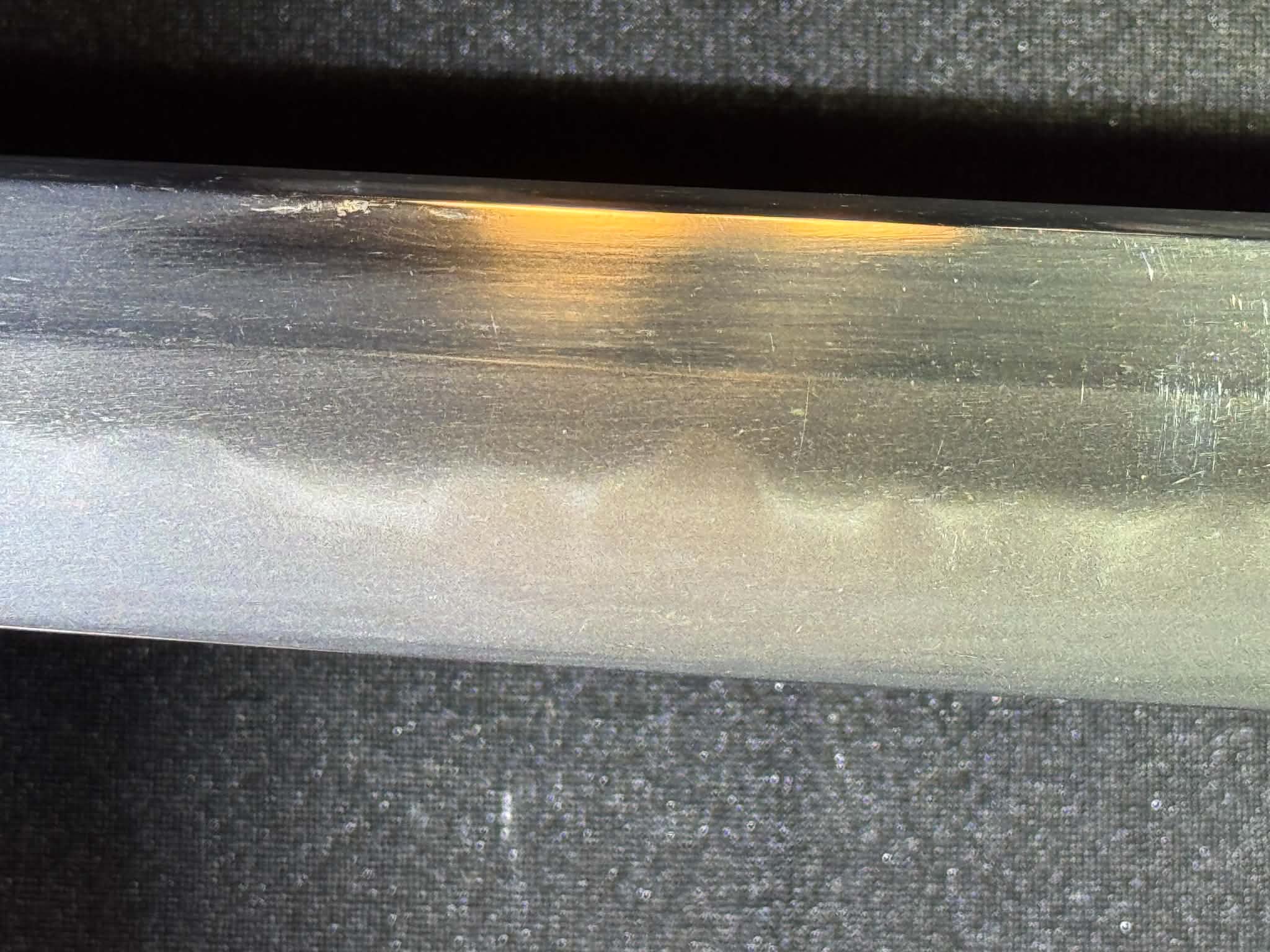 Antique Nihonto - Daishou Katana (NBTHK attributed to Fujiwara Takada) and Wakizashi (NBTHK attributed to Echizen Seki) in Handachi Koshirae