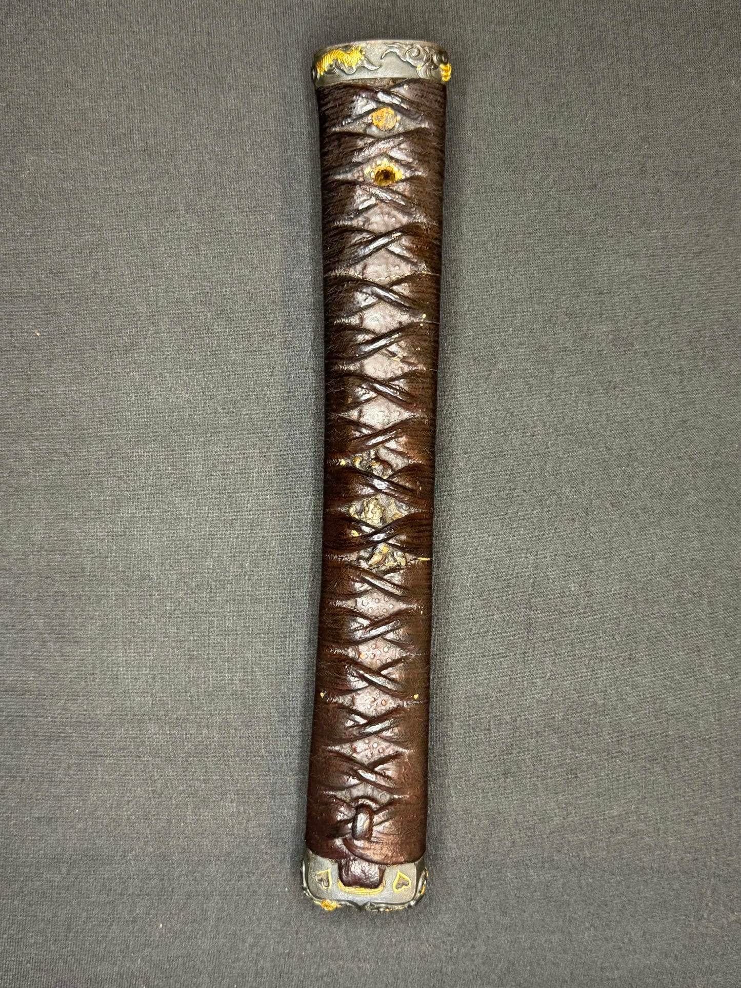 Antique Nihonto - Early Edo (300-350 years old) Katana in Koshirae, signed Yokoyama Ueno Daijo Fujiwara Sukesada (not verified)