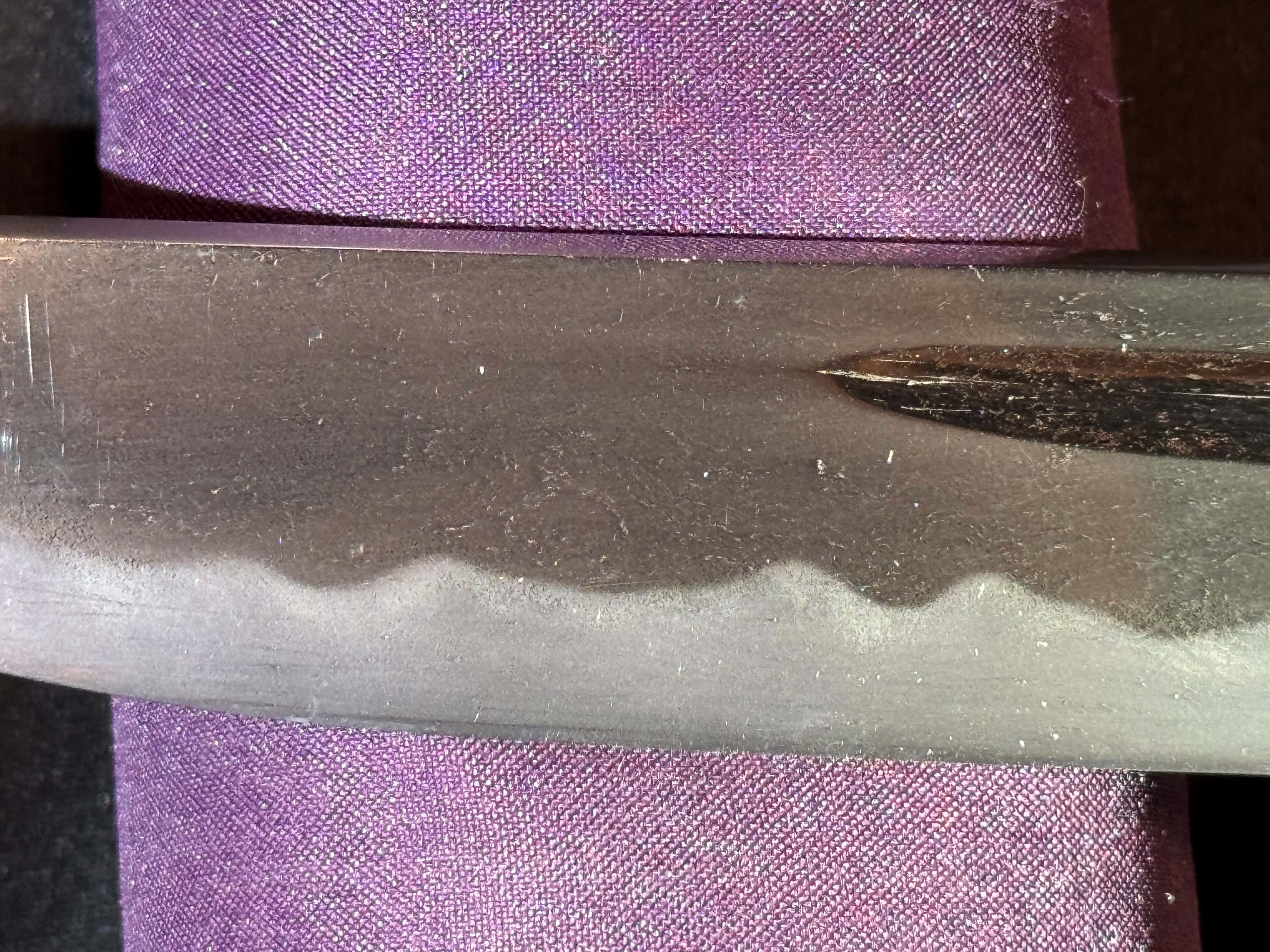 Antique Nihonto - Wakizashi with koshirae, Tsunagigaki attributed to Shimosaka