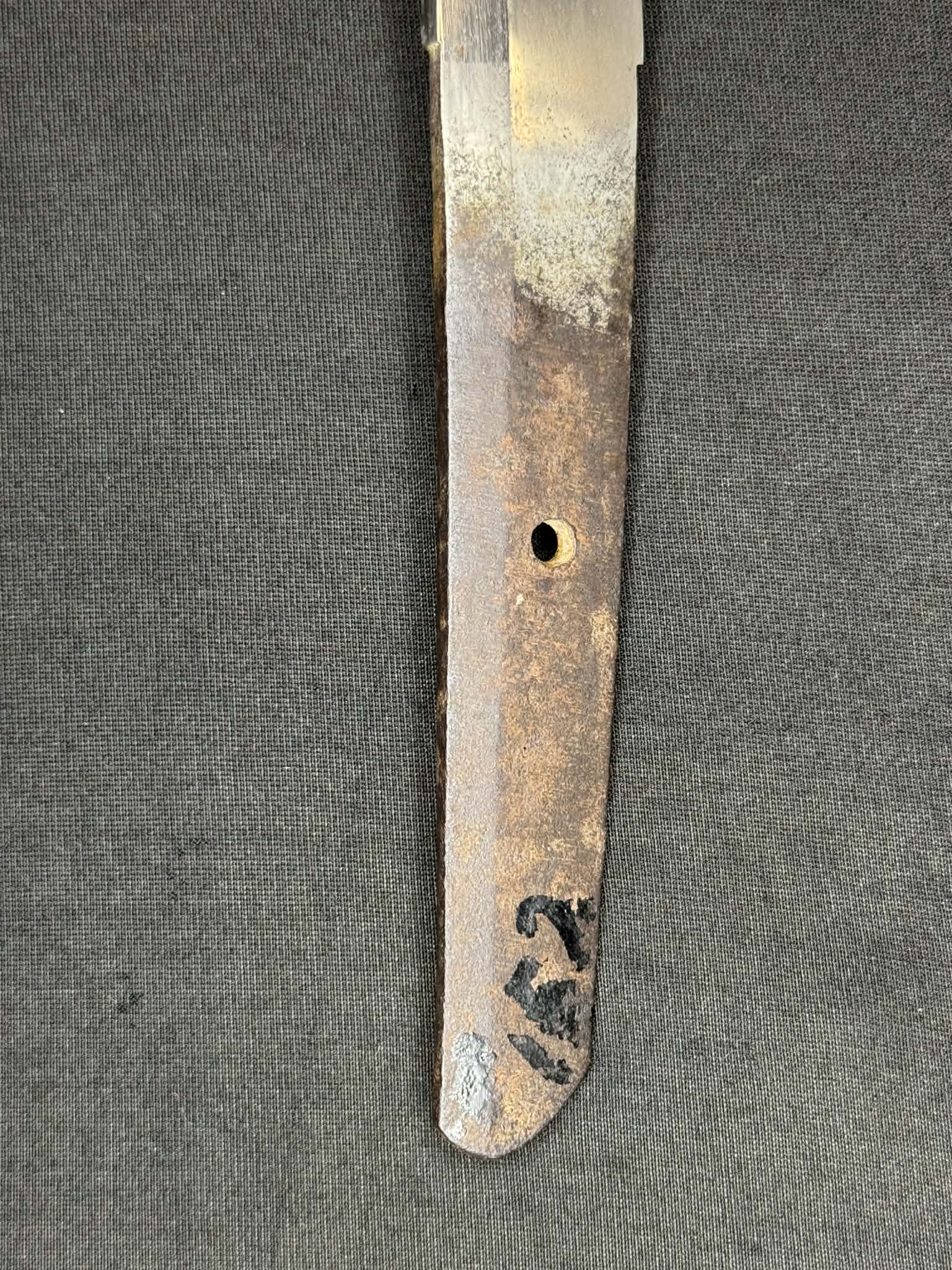 Antique Nihonto - Late Muromachi Katana in WW2 pilot Gunto fittings - Signed Tomotsugu