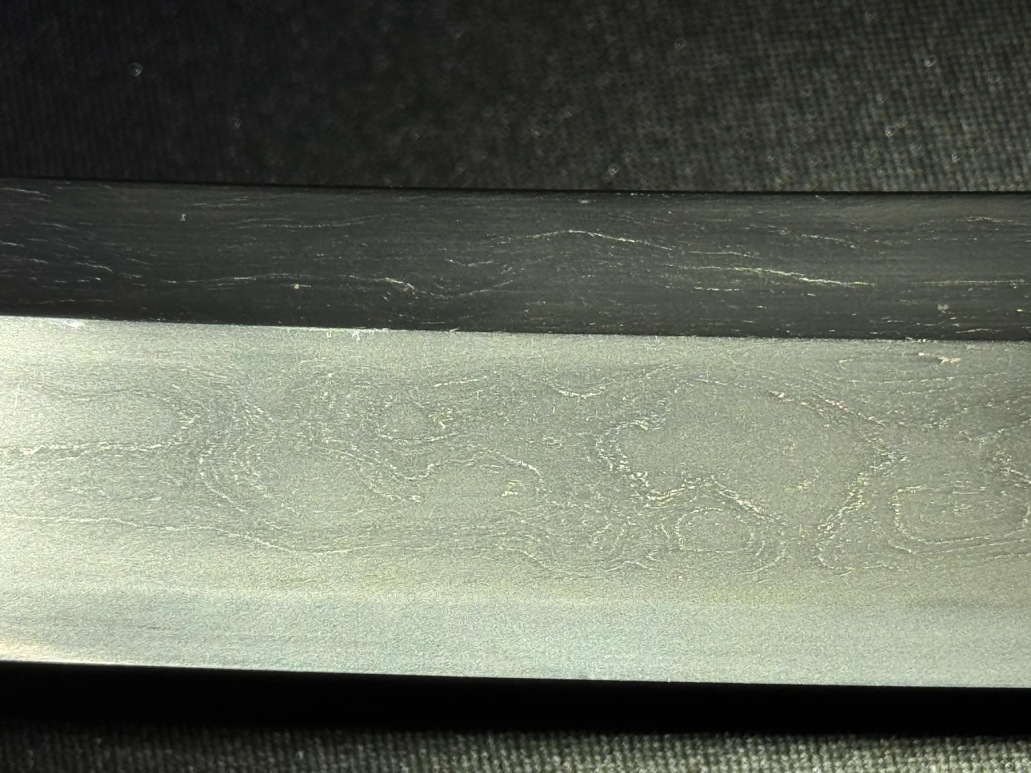 Antique Nihonto - Nagamaki Naoshi wakizashi in lacquered shirasaya