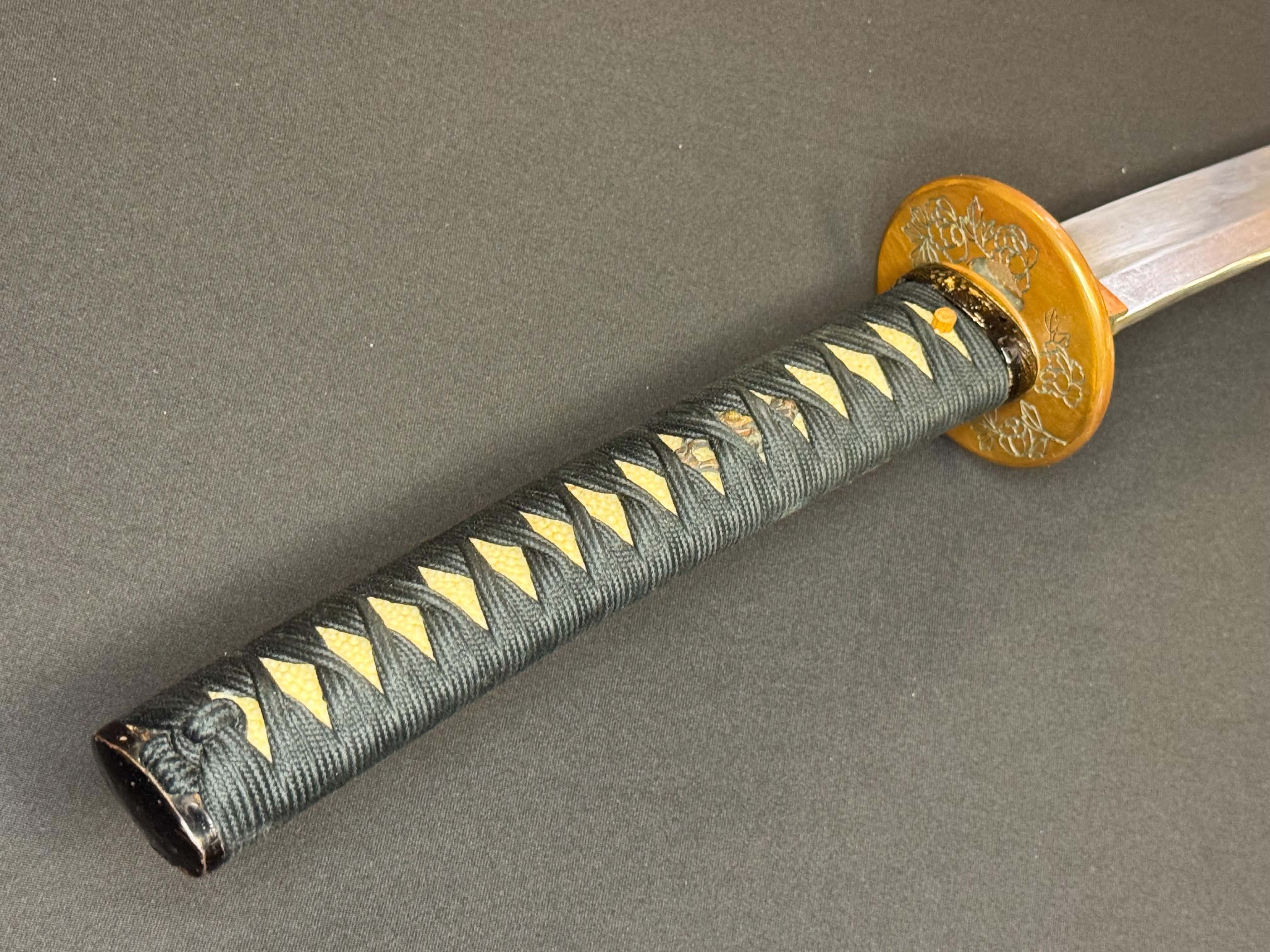 Antique Nihonto - LONG VERY WIDE Katana in Koshirae