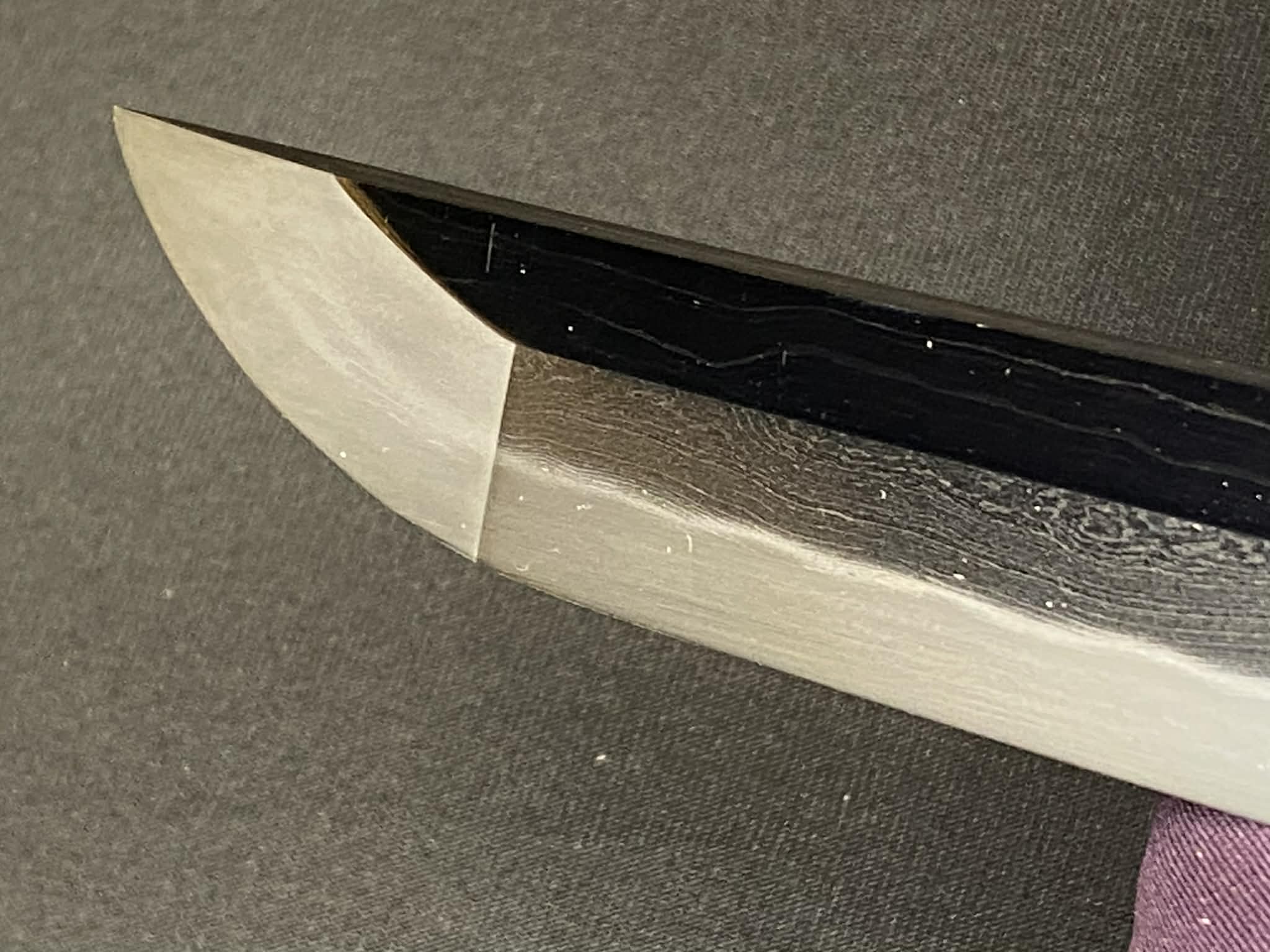 Masterwork Phoenix Armory Katana - Scarlet Vanguard Handachi Folded Steel