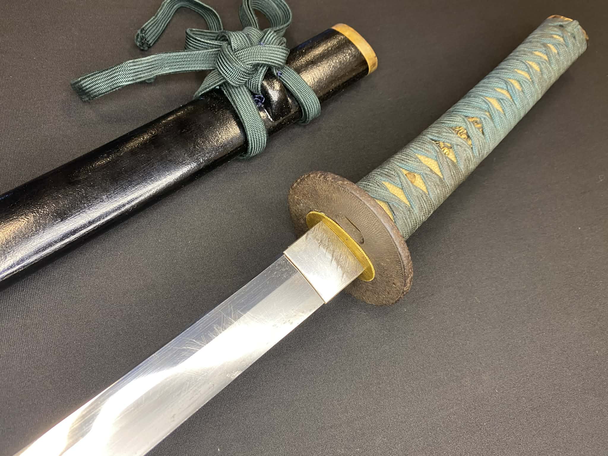Antique Nihonto - Katana in Koshirae - Early Edo Period (350 years old) signed Norimune (unverified)