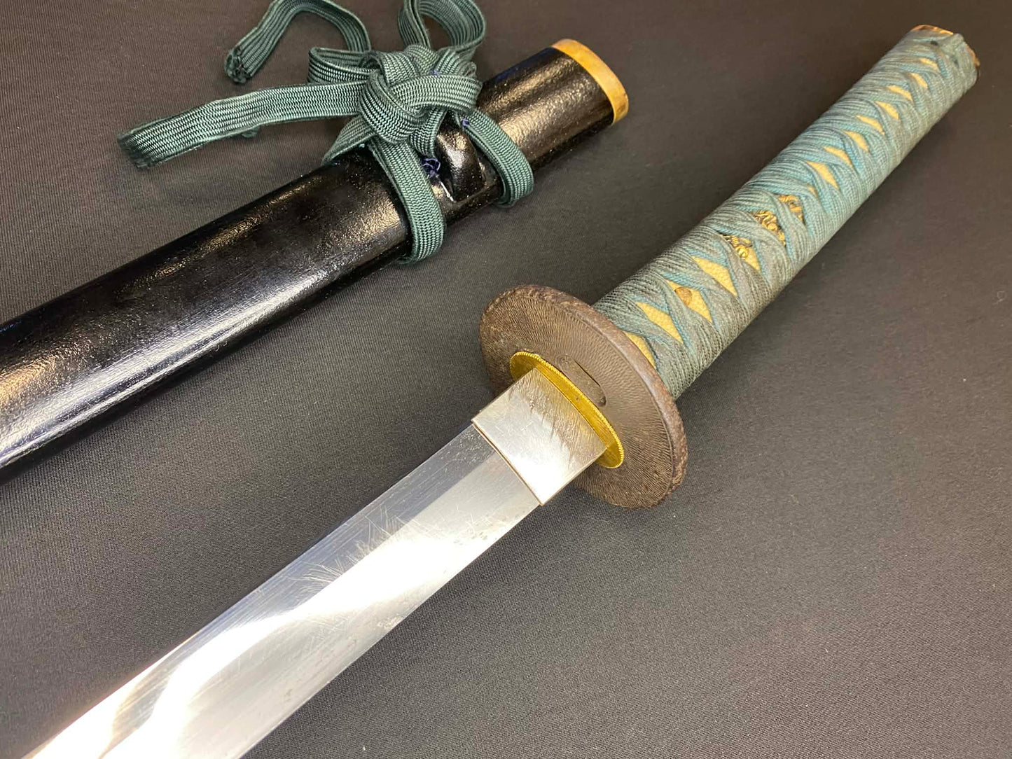Antique Nihonto - Katana in Koshirae - Late Edo Period (150 years old) signed Norimune (unverified)