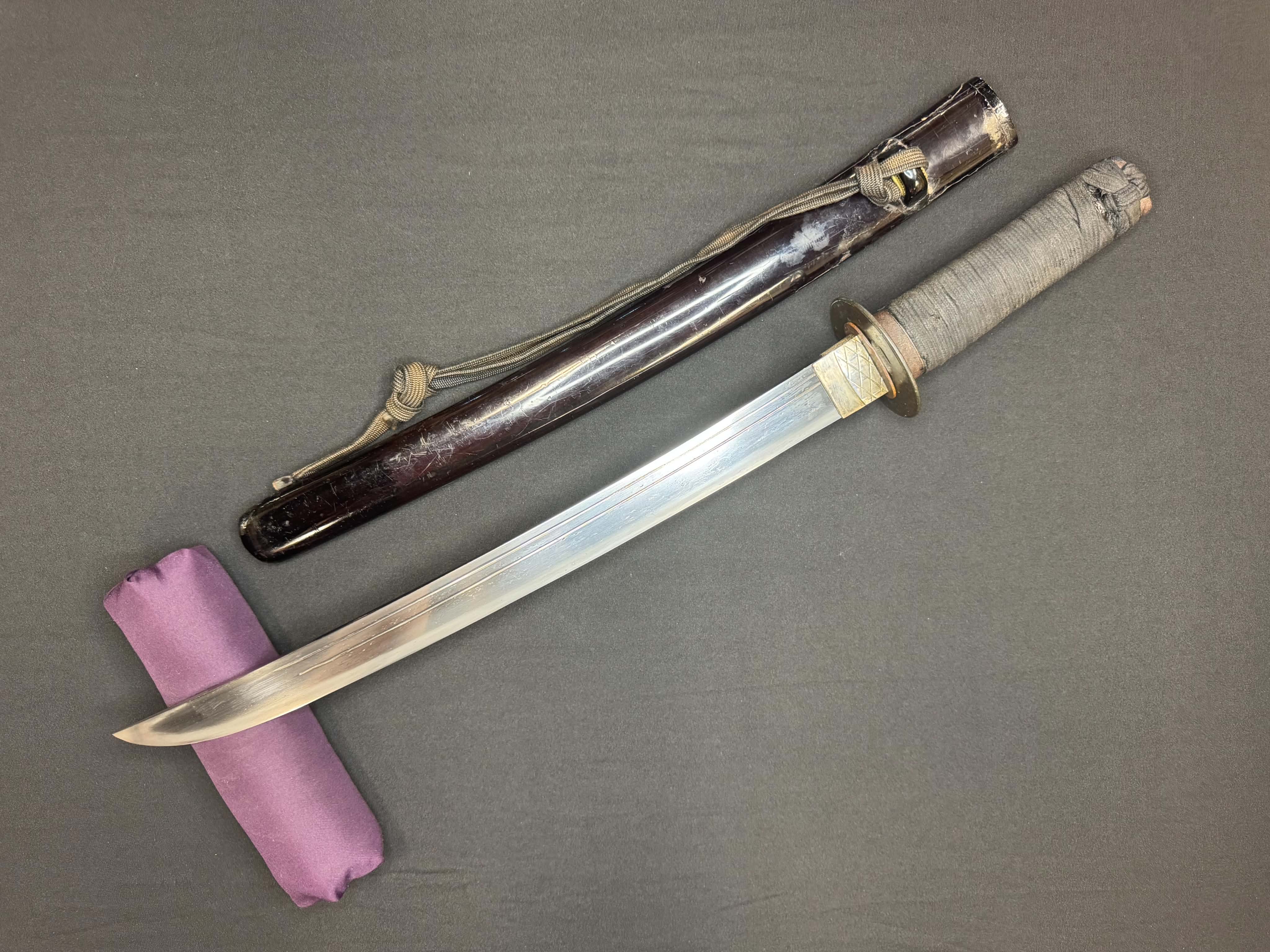 Antique Nihonto - WIDE Early Edo Wakizashi in Koshirae