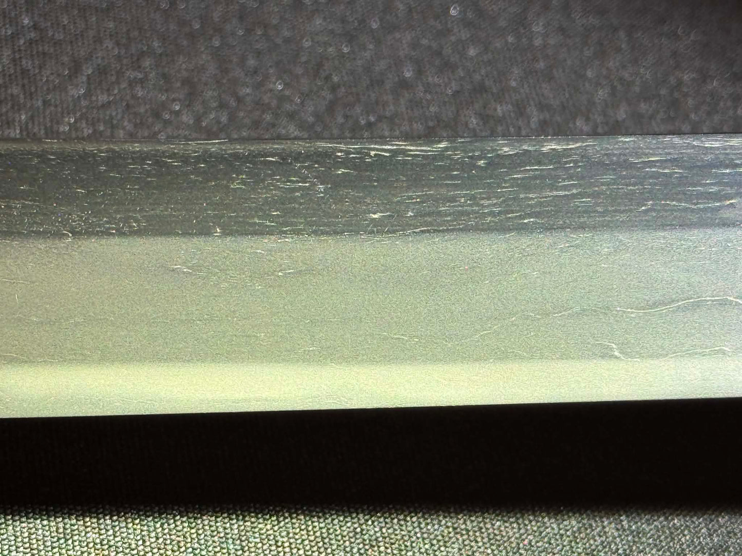 Antique Nihonto - Possible BATTLE DAMAGE Katana in Tachi Koshirae, signed Kunimune (unverified)