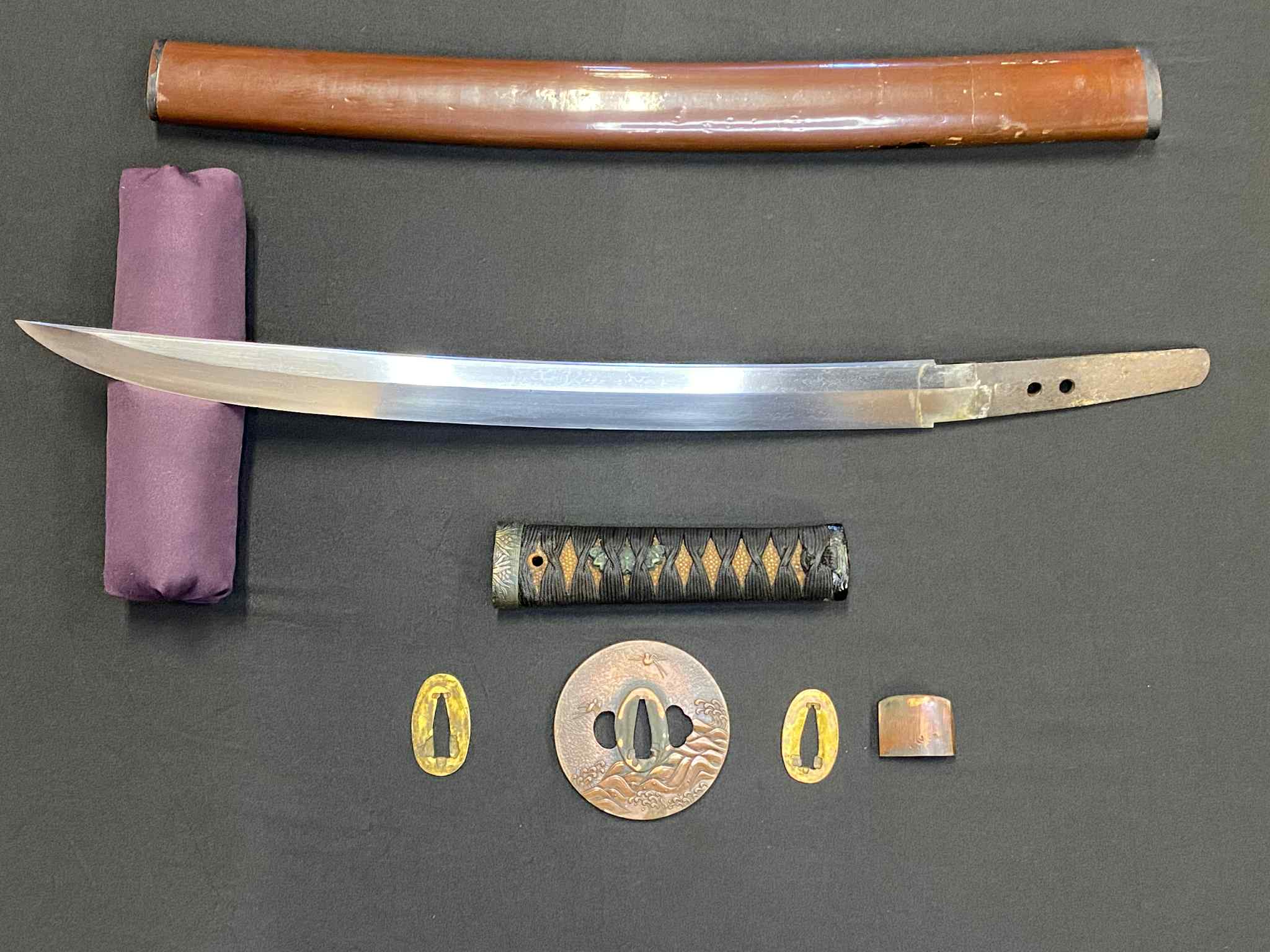 Antique Nihonto - Wakizashi in Koshirae- Late Muromachi Period (4-500 years old)