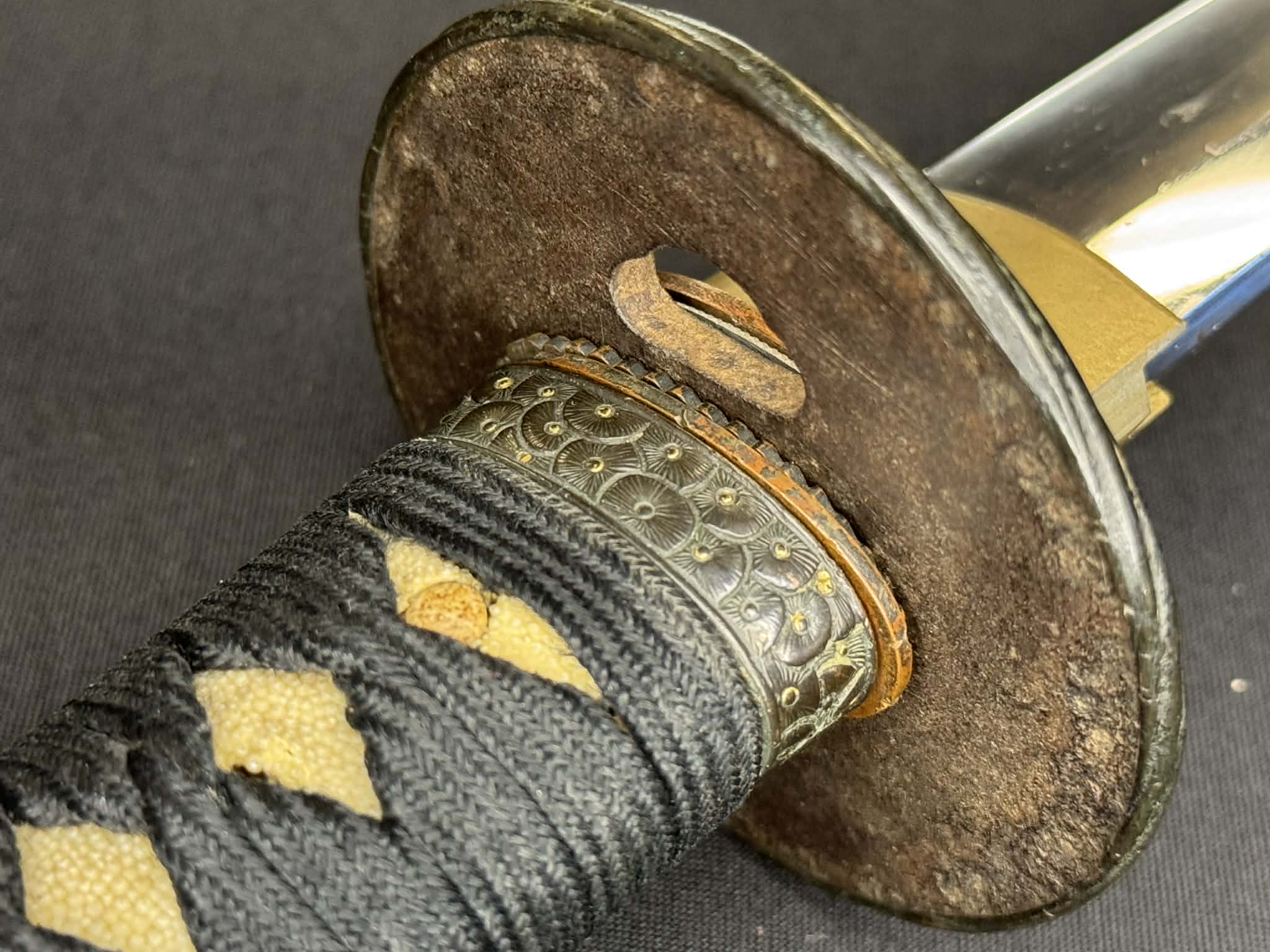 Antique Nihonto -  Katana in Koshirae - NBTHK Attributed to Kashu Katsuie