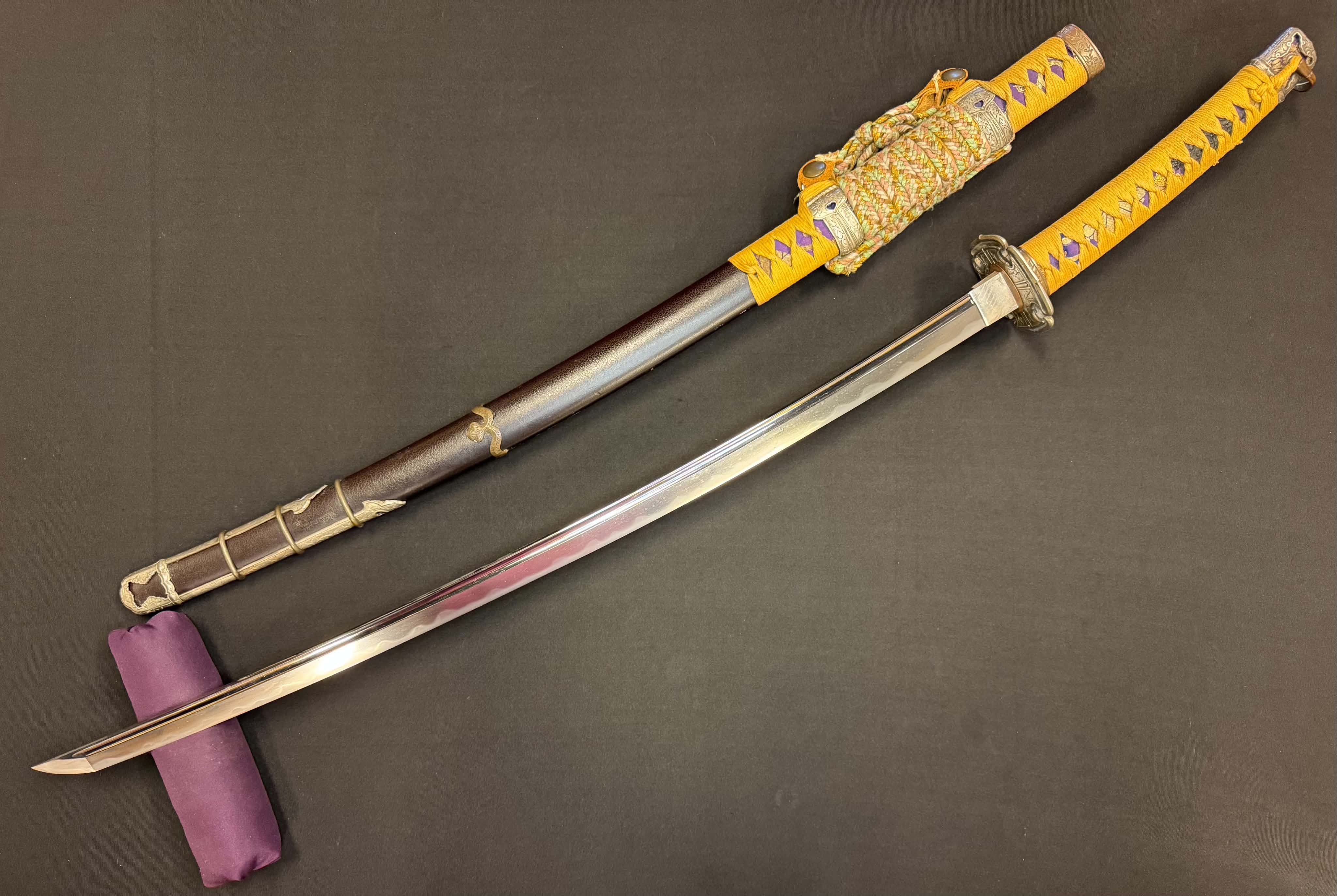 Antique Nihonto - Late Muromachi (500 years old) Katana with Tachi Koshirae, signed Sukemitsu, NBTHK Certified