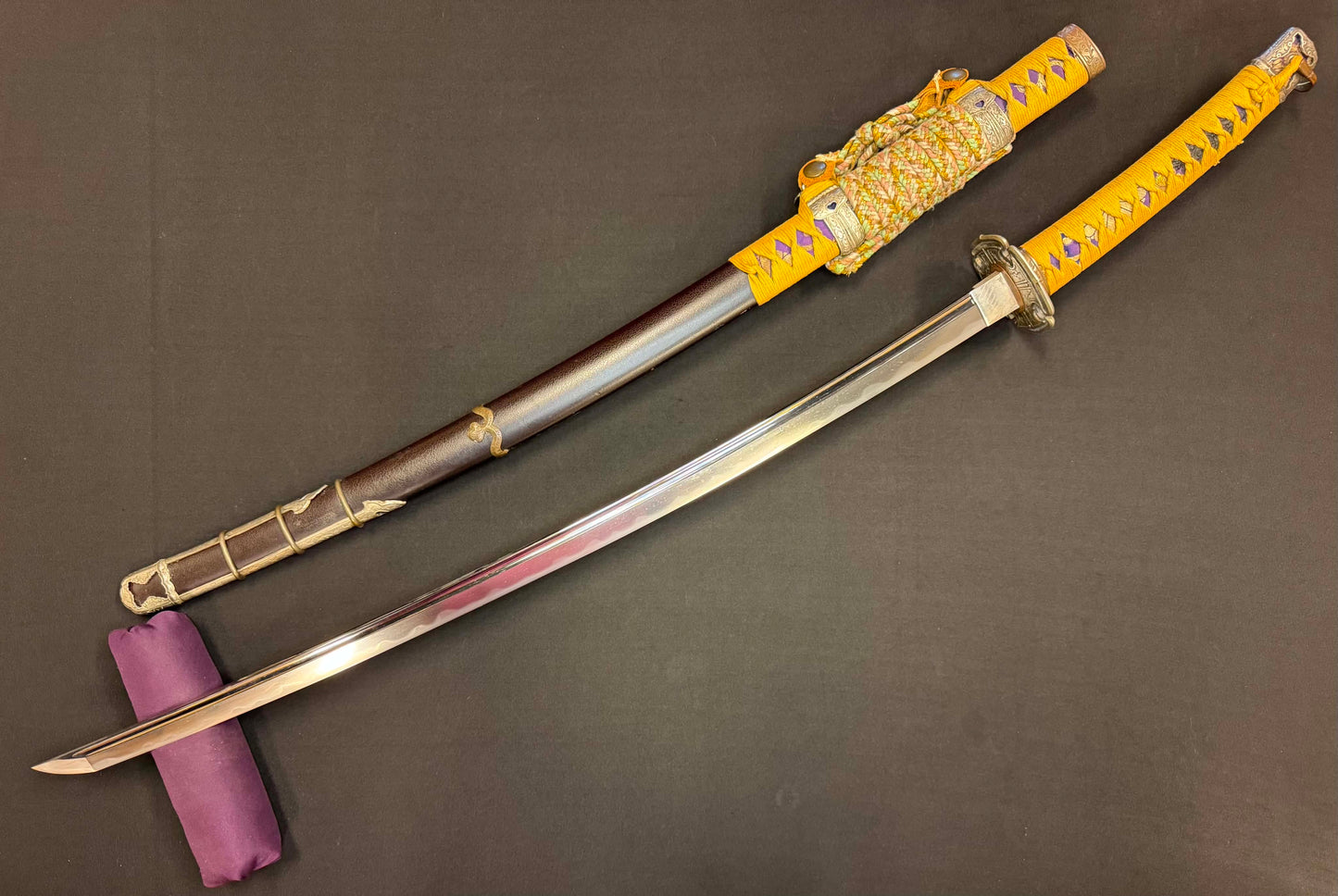 Antique Nihonto - Late Muromachi (500 years old) Katana with Tachi Koshirae, signed Sukemitsu, NBTHK Certified