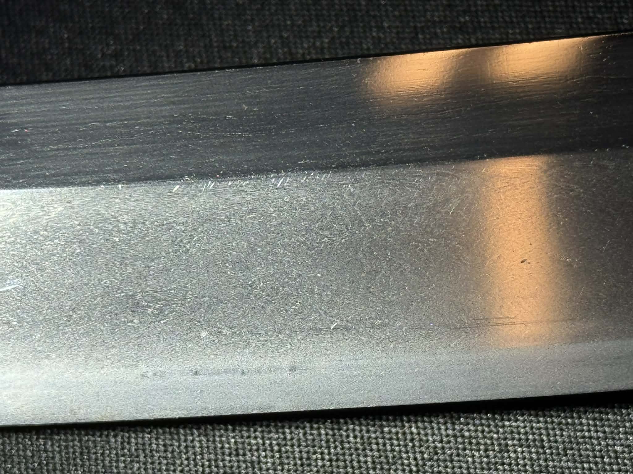 Antique Nihonto - Nagamaki Naoshi wakizashi in lacquered shirasaya