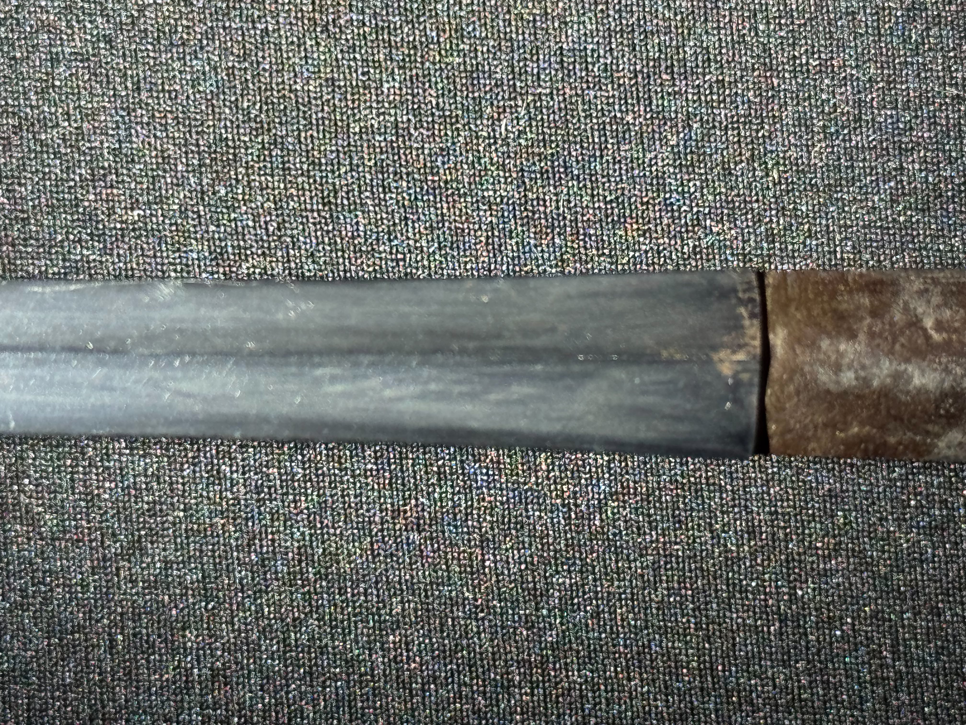 Antique Nihonto - thick kikuchi yari in Shirasaya, NBTHK certified