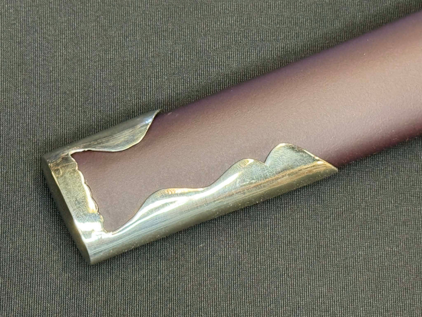 Thaitsuki Roiyaru Unokubi Katana, Sanmai Clay tempered