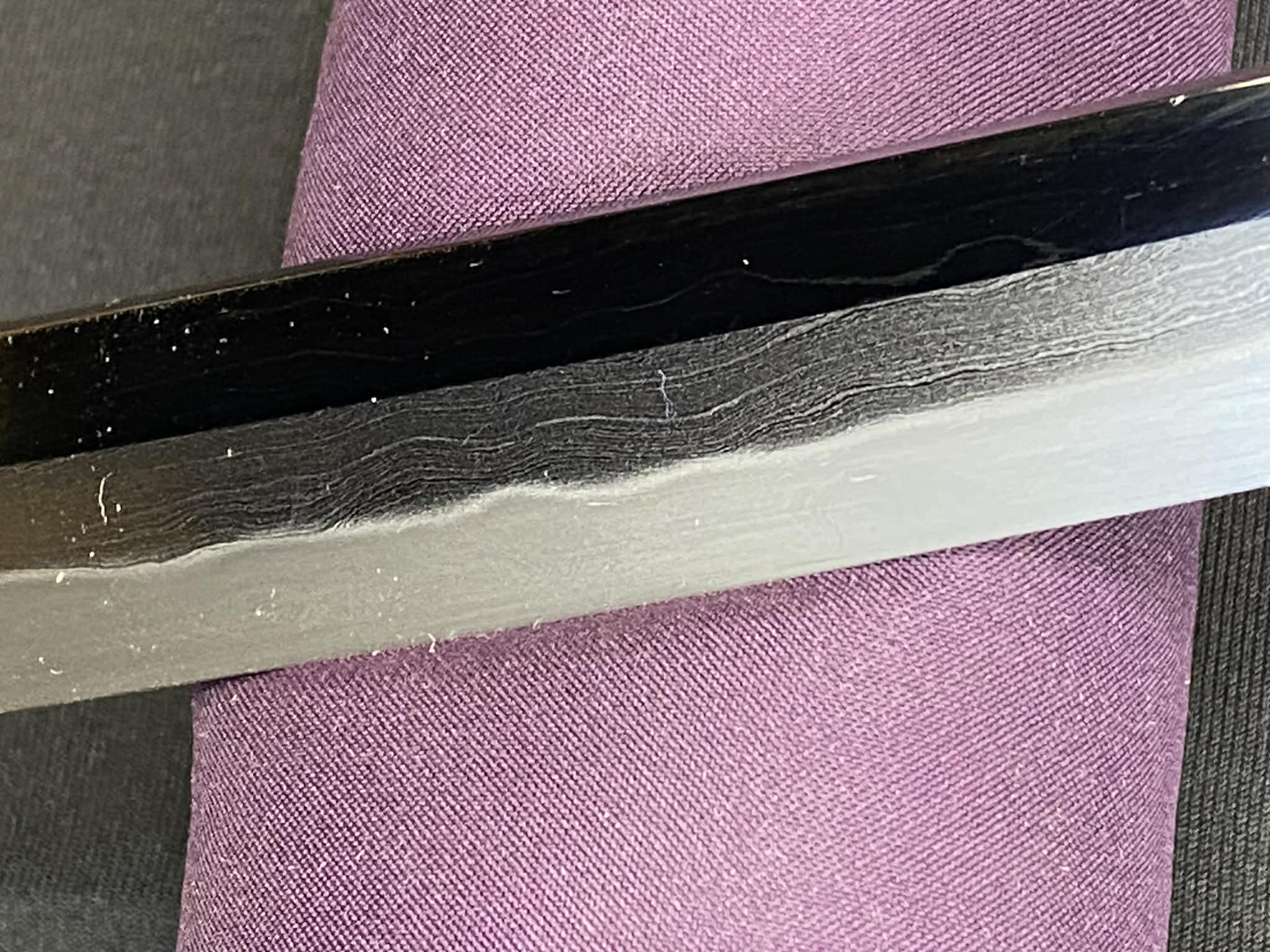 Masterwork Phoenix Armory Katana - Scarlet Vanguard Handachi Folded Steel