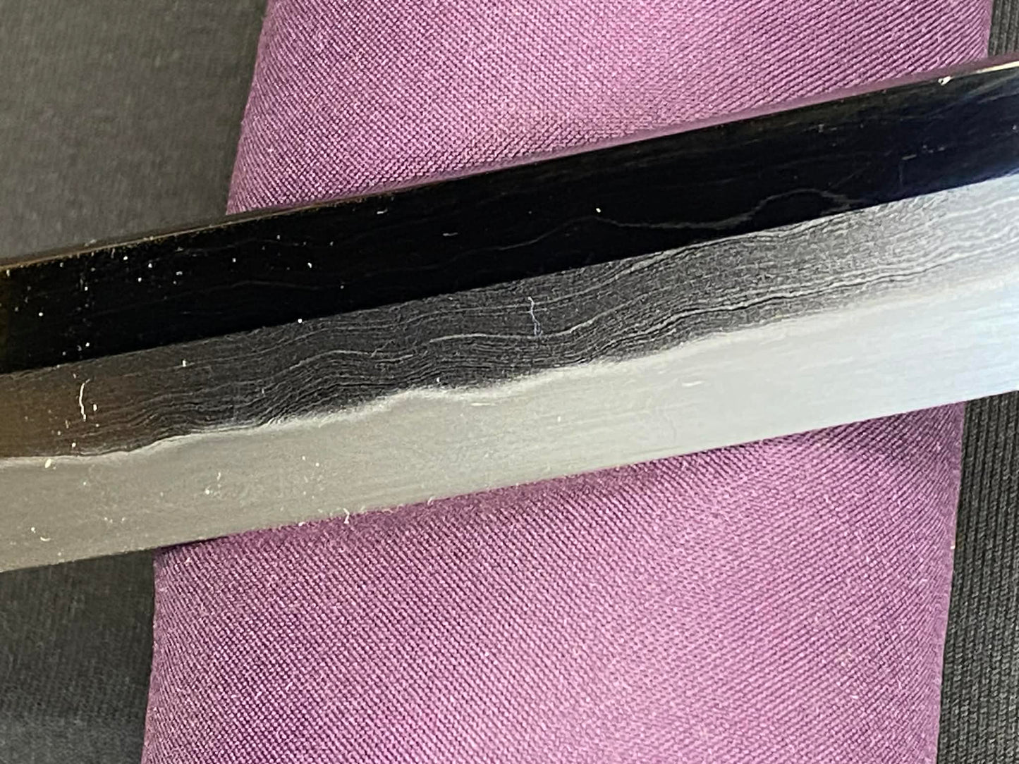 Masterwork Phoenix Armory Katana - Scarlet Vanguard Handachi Folded Steel