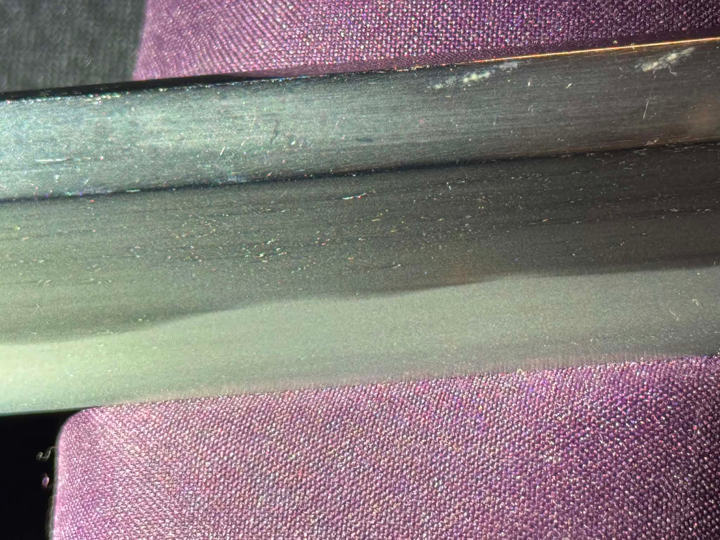 Antique Nihonto - POSSIBLE BATTLE DAMAGE Katana with Tachi Koshirae, signed Tsuguie (not verified)
