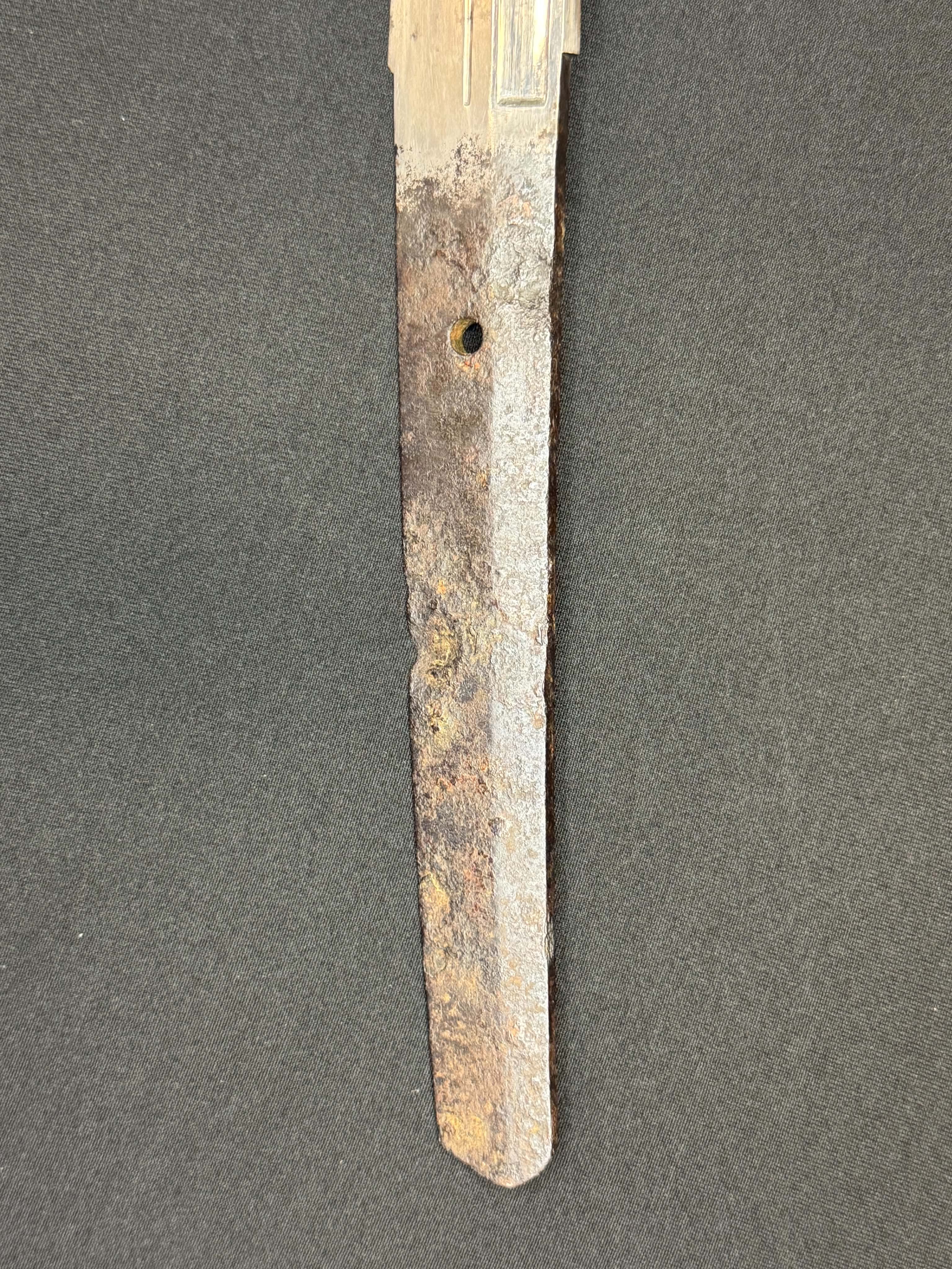 Antique Nihonto - Nagamaki Naoshi Katana in Shirasaya