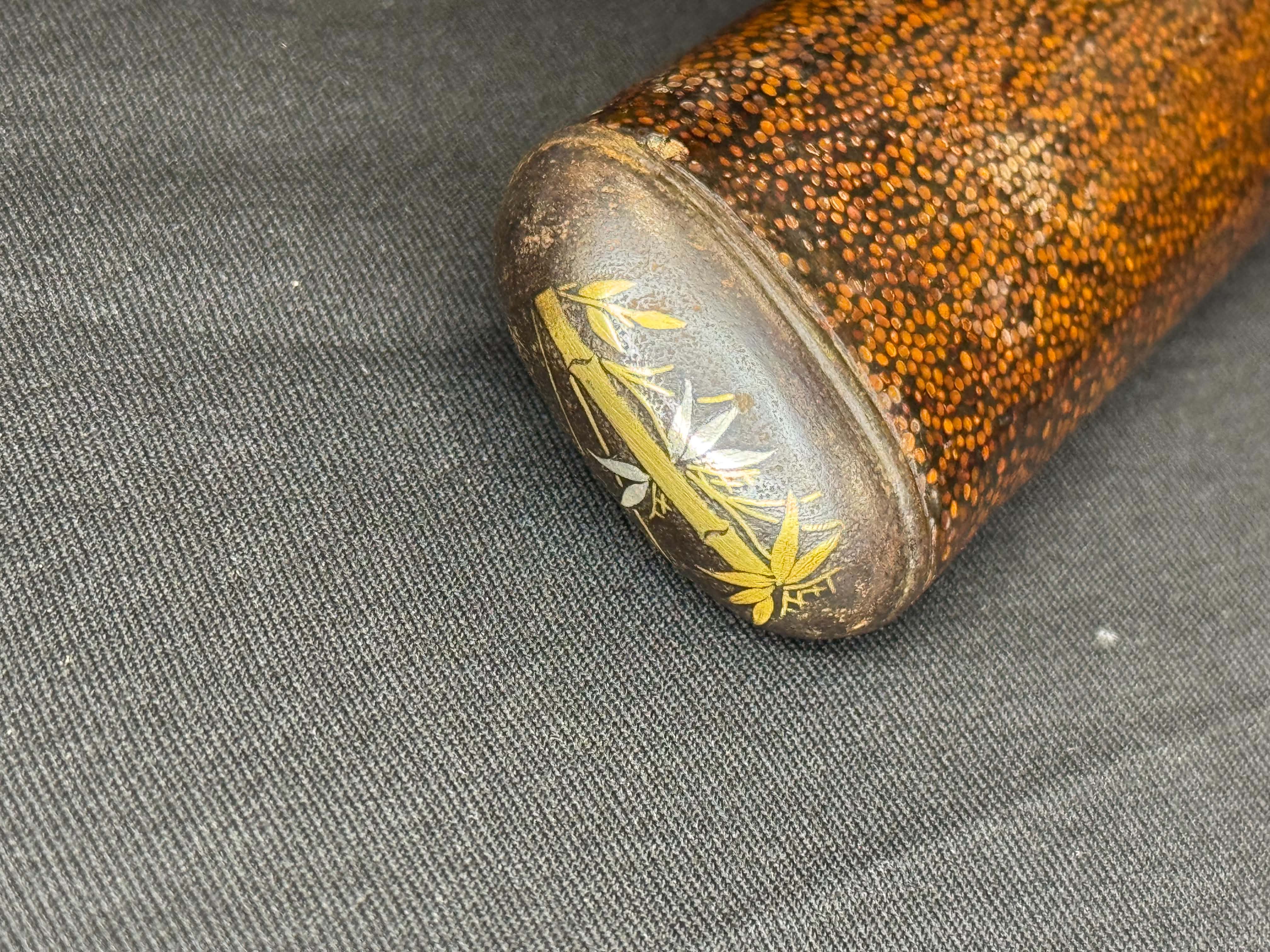 Antique Nihonto - okissaki Nagamaki naoshi in Wakizashi in Koshirae