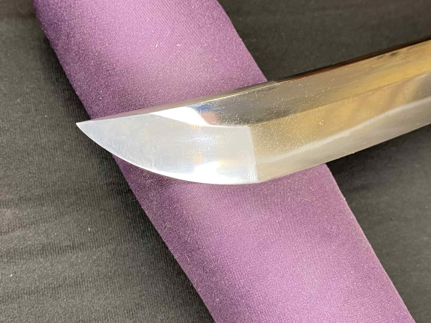 Antique Nihonto - Wide Wakizashi in Koshirae - partial signature, attributed to Owari Seki by NBTHK