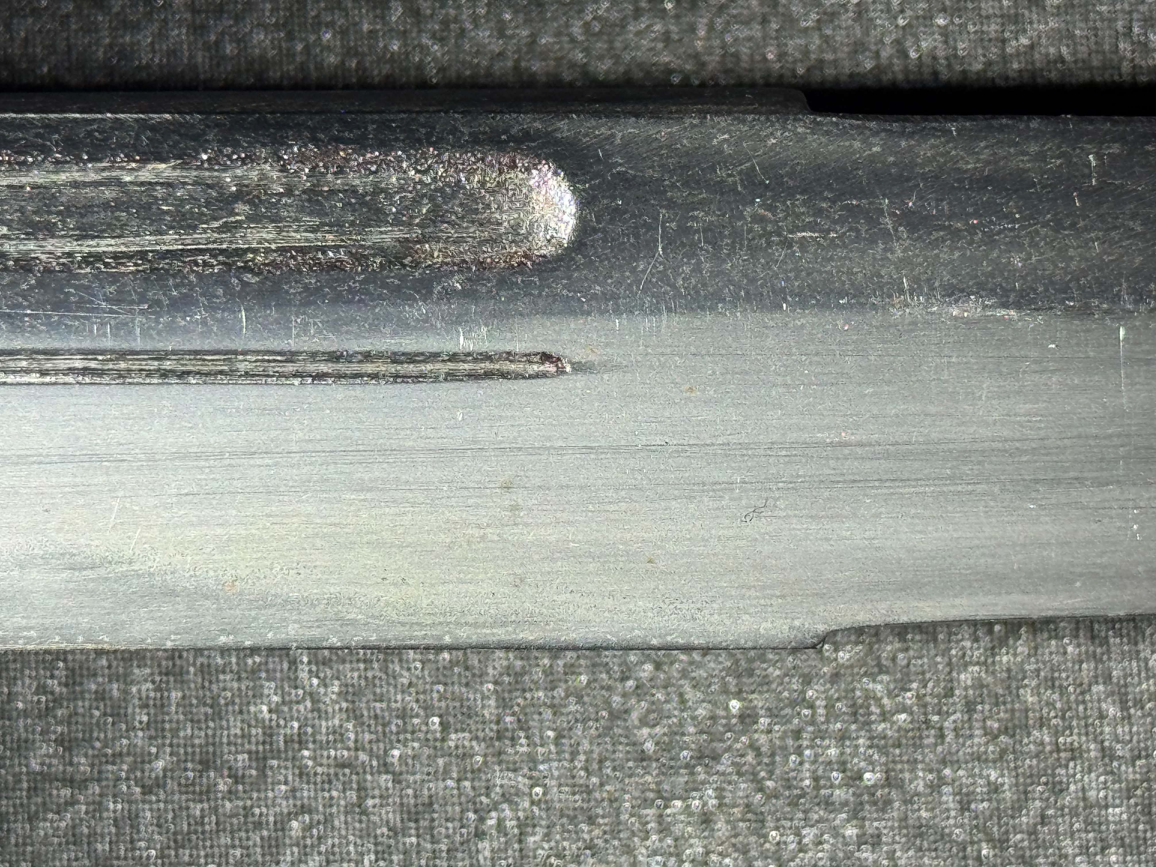 Antique Nihonto - Long Habaki Naginata in Koshirae